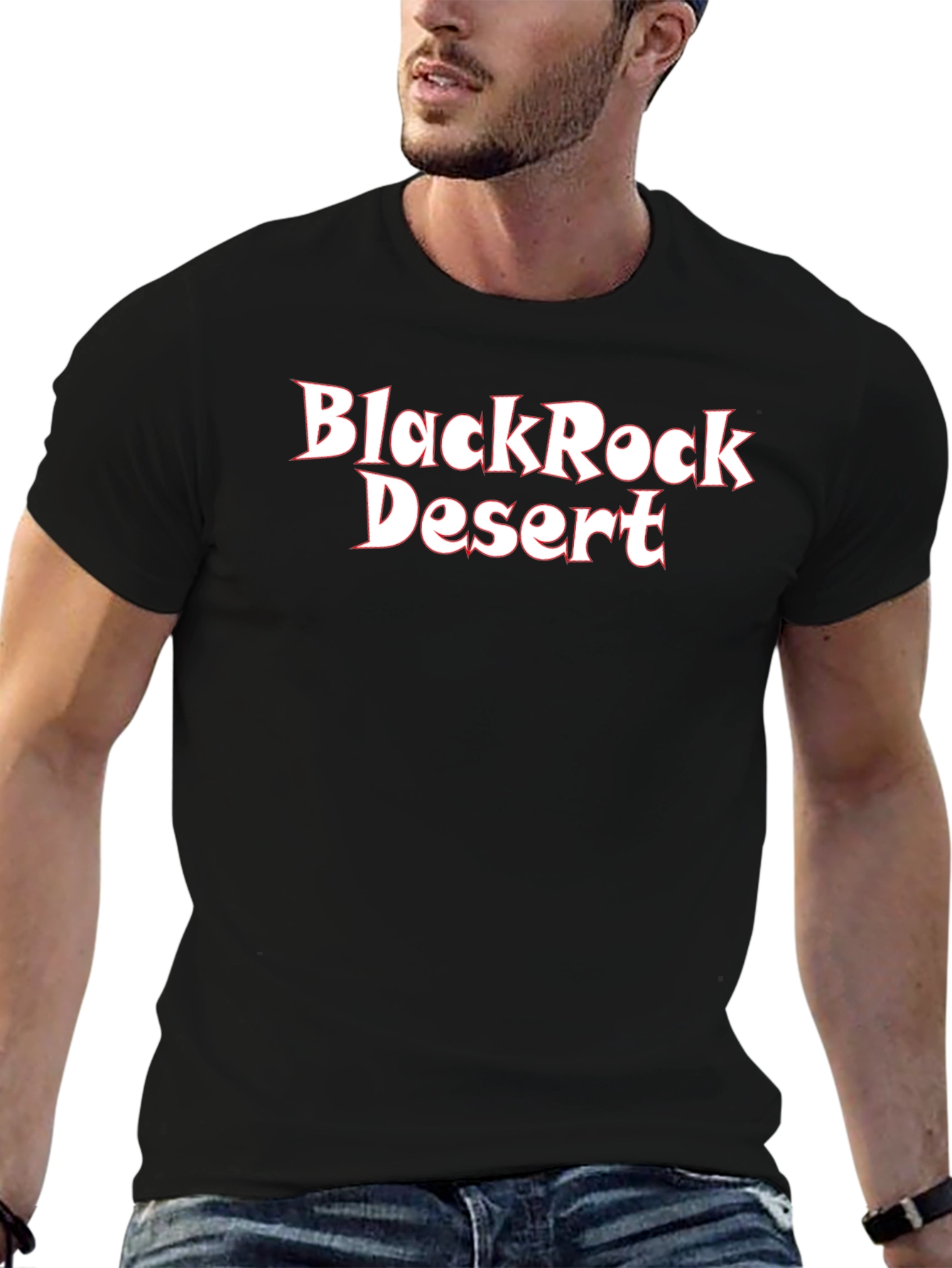 BlackRock Desert Graphic Tee - Unique Design!