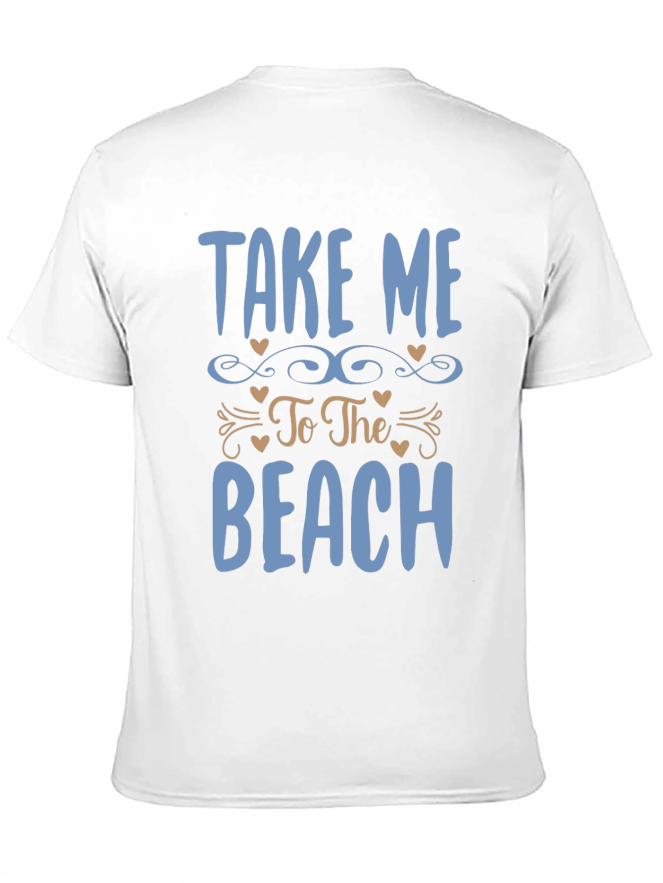 Take Me To The Beach Mens T-Shirt
