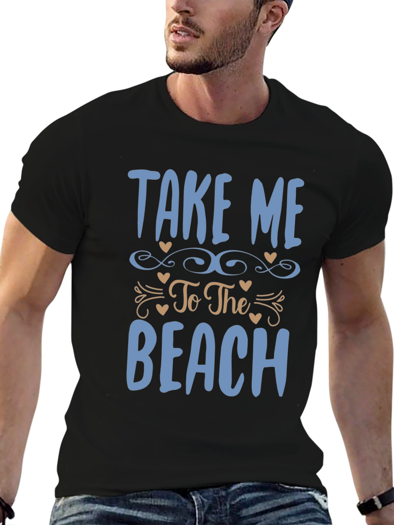 Take Me To The Beach Mens T-Shirt