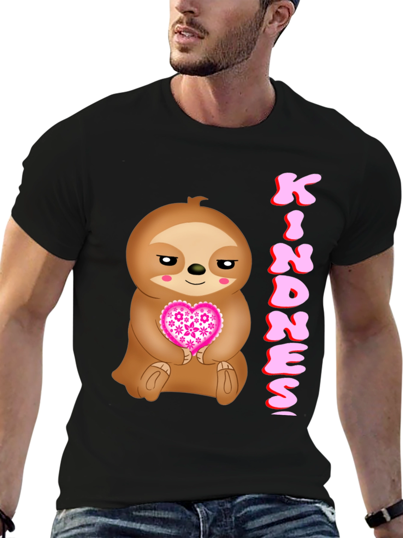 Kindness Sloth Graphic Tee