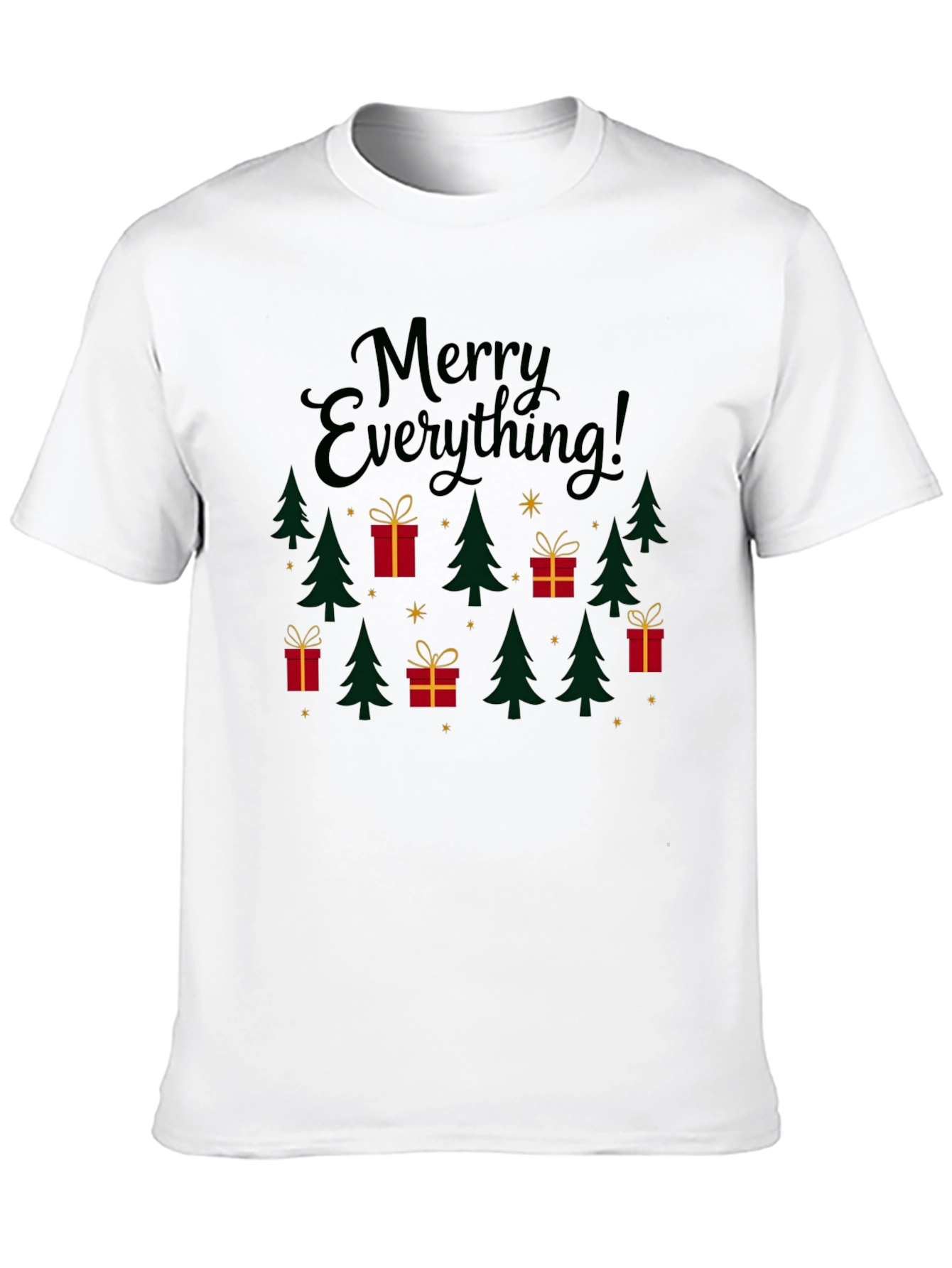 Festive Merry Everything Graphic Tee