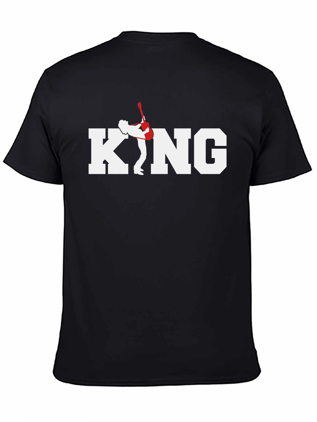King Guitar Graphic Tee - Black