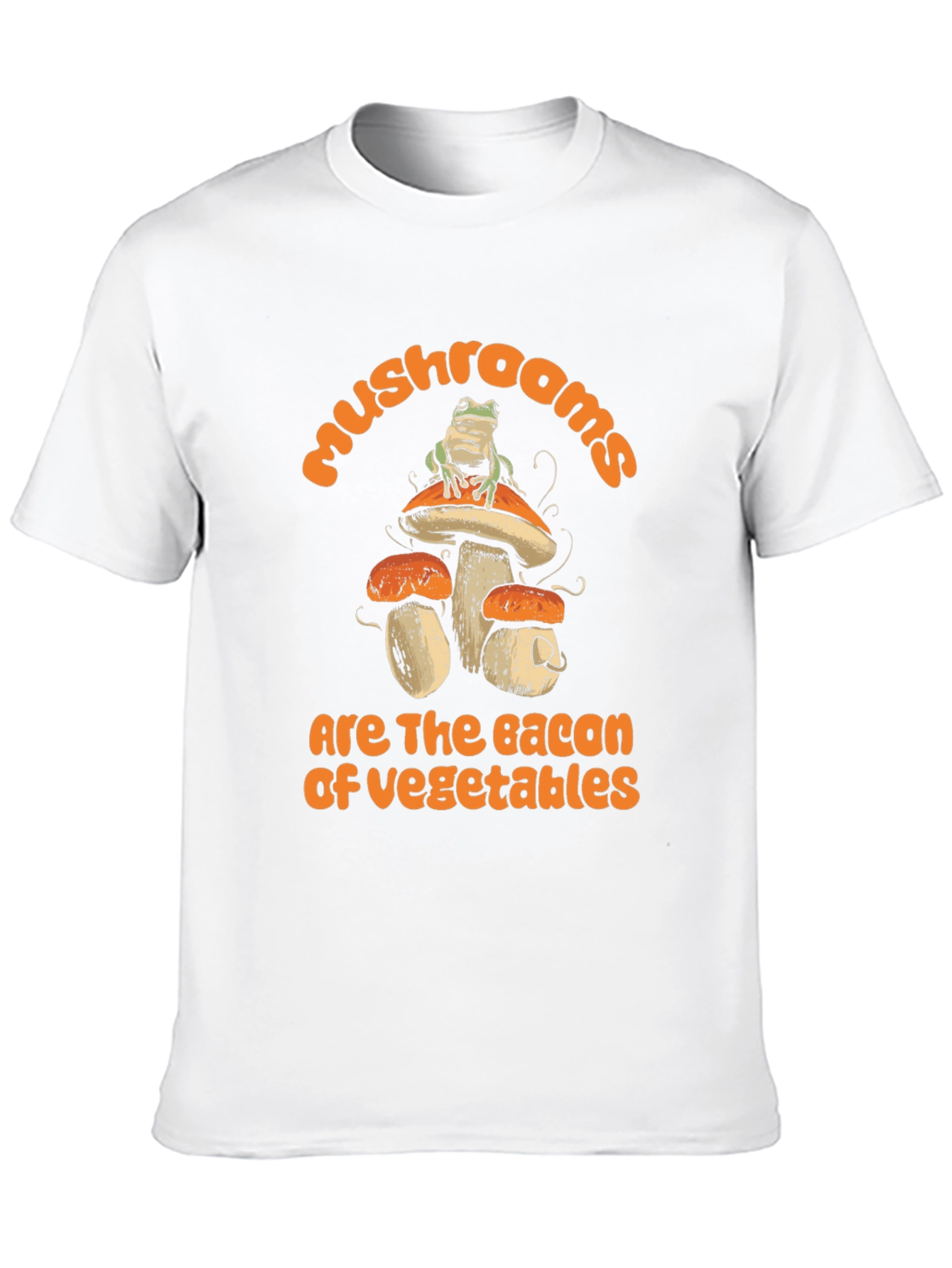 Mushroom Bacon of Vegetables Graphic Tee