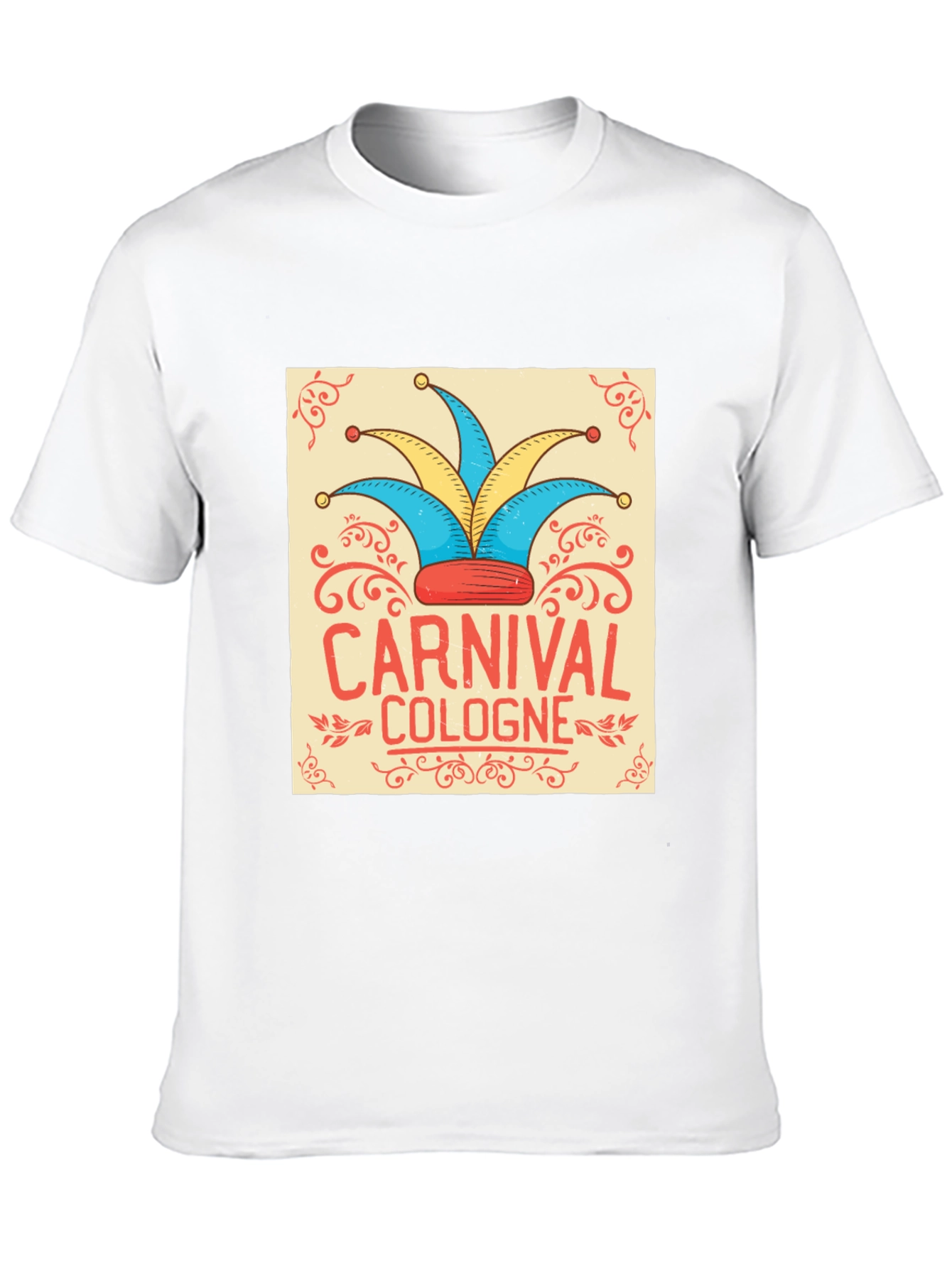 Carnival Cologne Jester Hat Graphic Tee