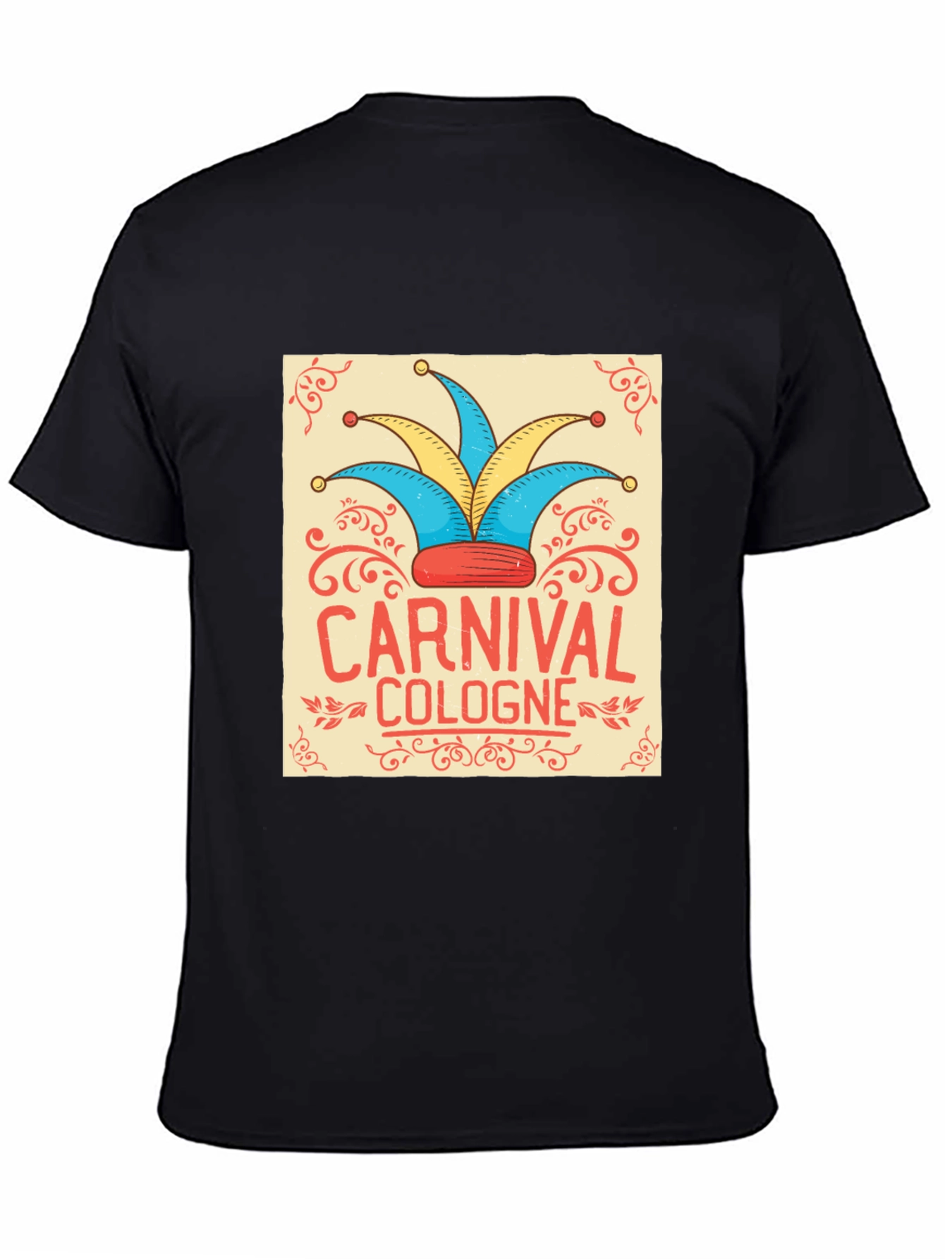 Carnival Cologne Jester Hat Graphic Tee