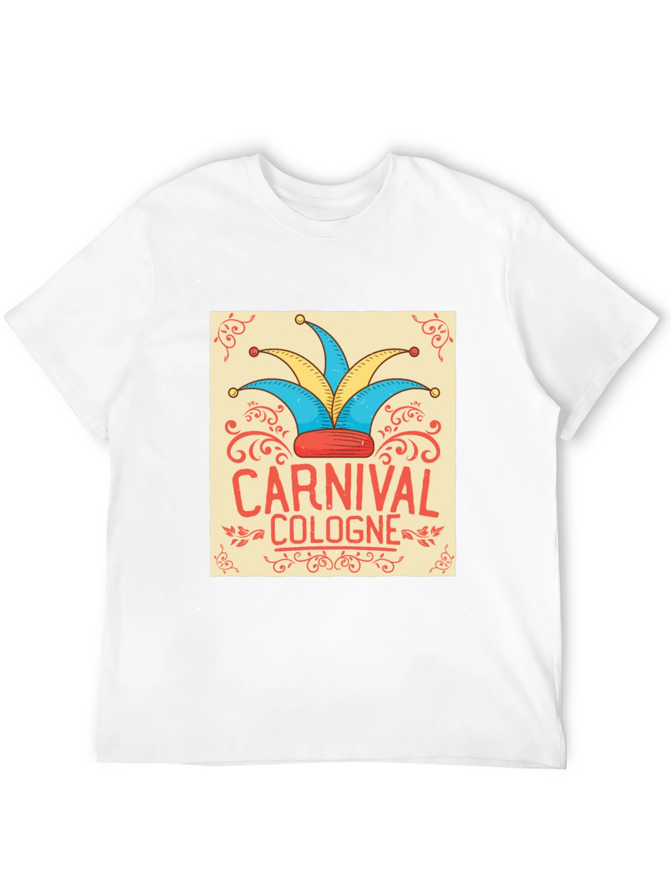 Carnival Cologne Jester Hat Graphic Tee