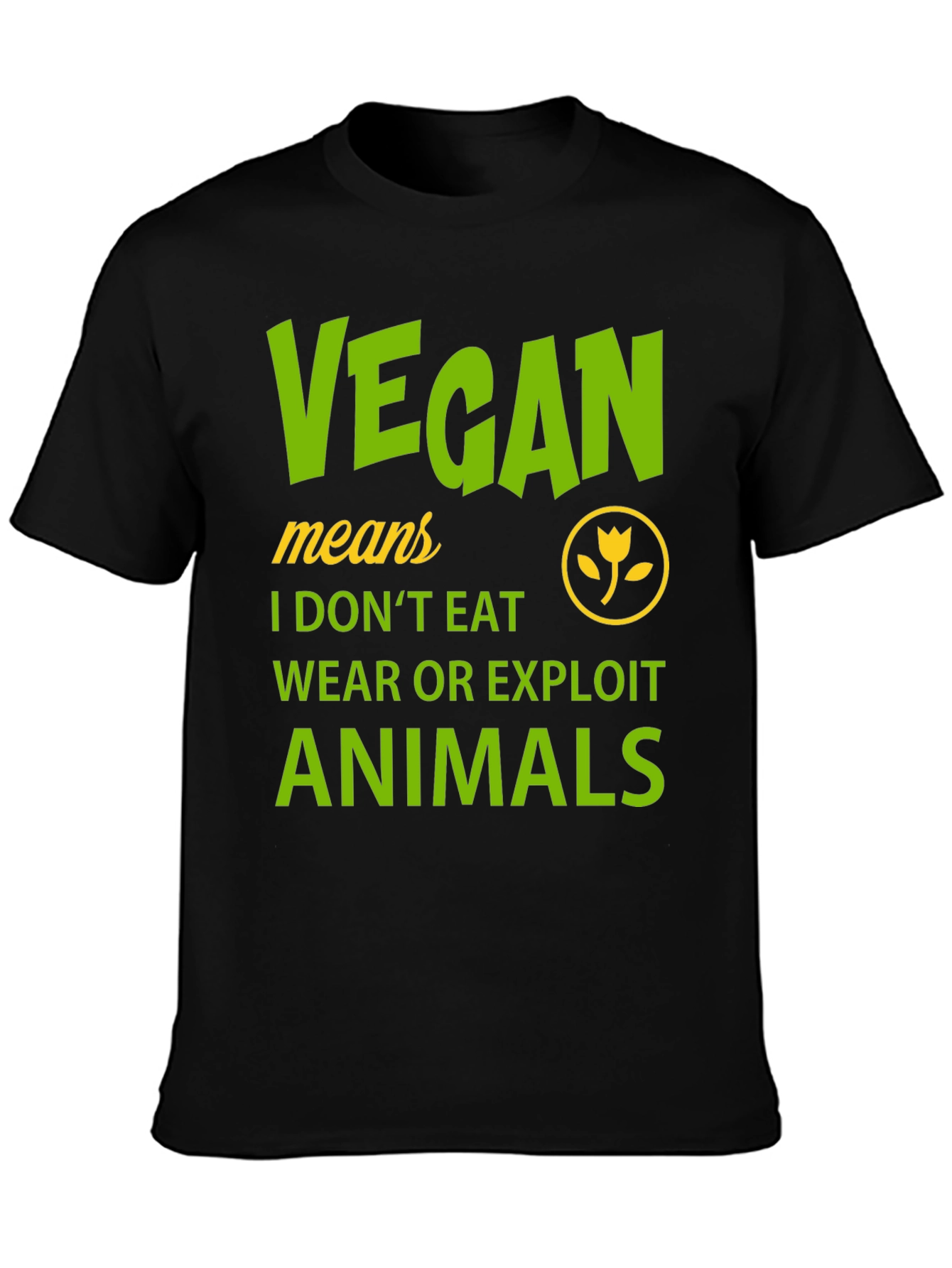 Vegan T-Shirt - I Dont Eat Animals