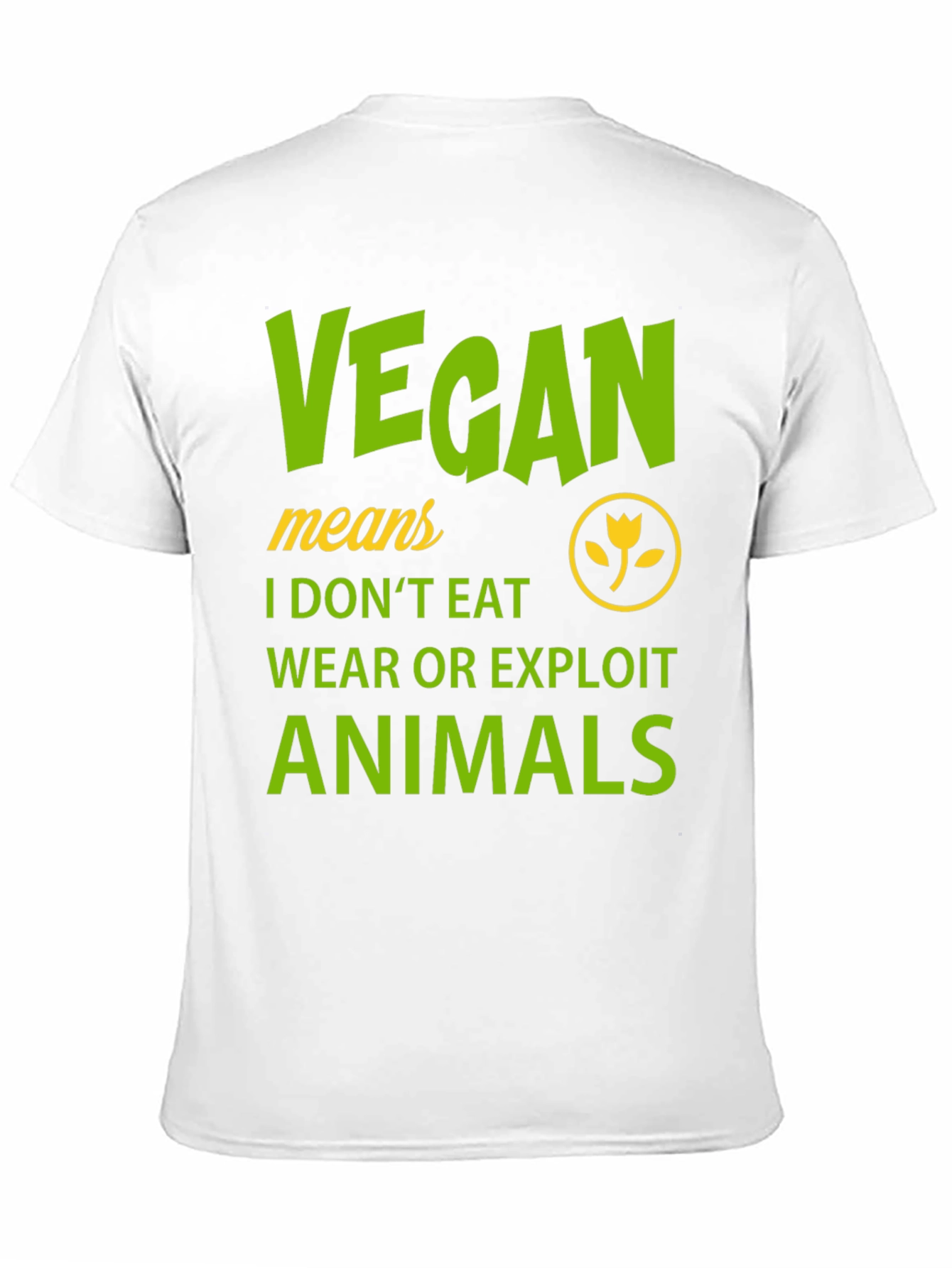 Vegan T-Shirt - I Dont Eat Animals