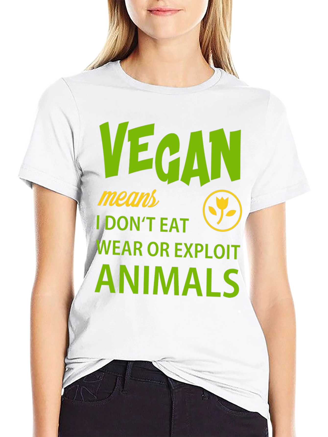 Vegan T-Shirt - I Dont Eat Animals