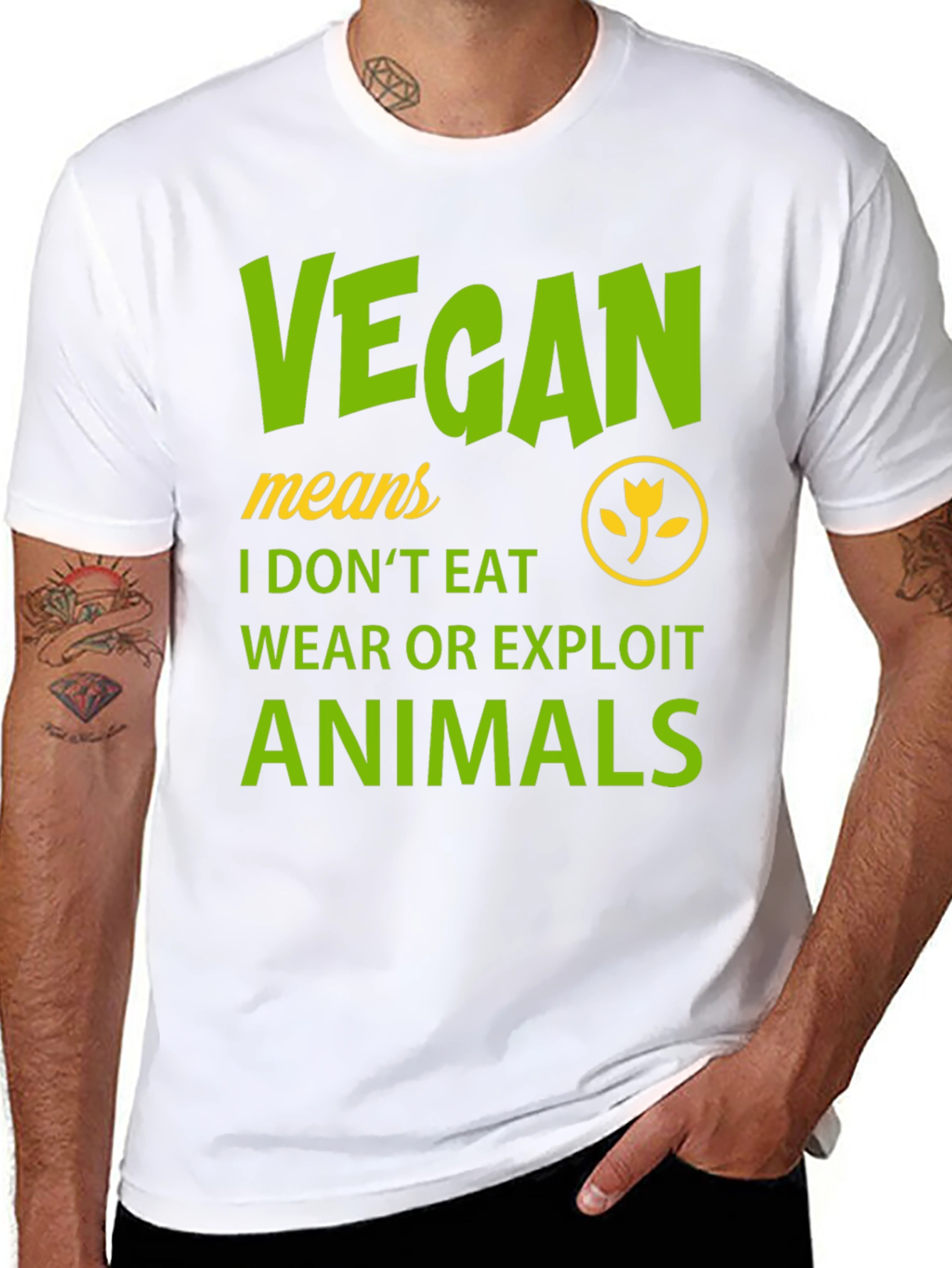 Vegan T-Shirt - I Dont Eat Animals