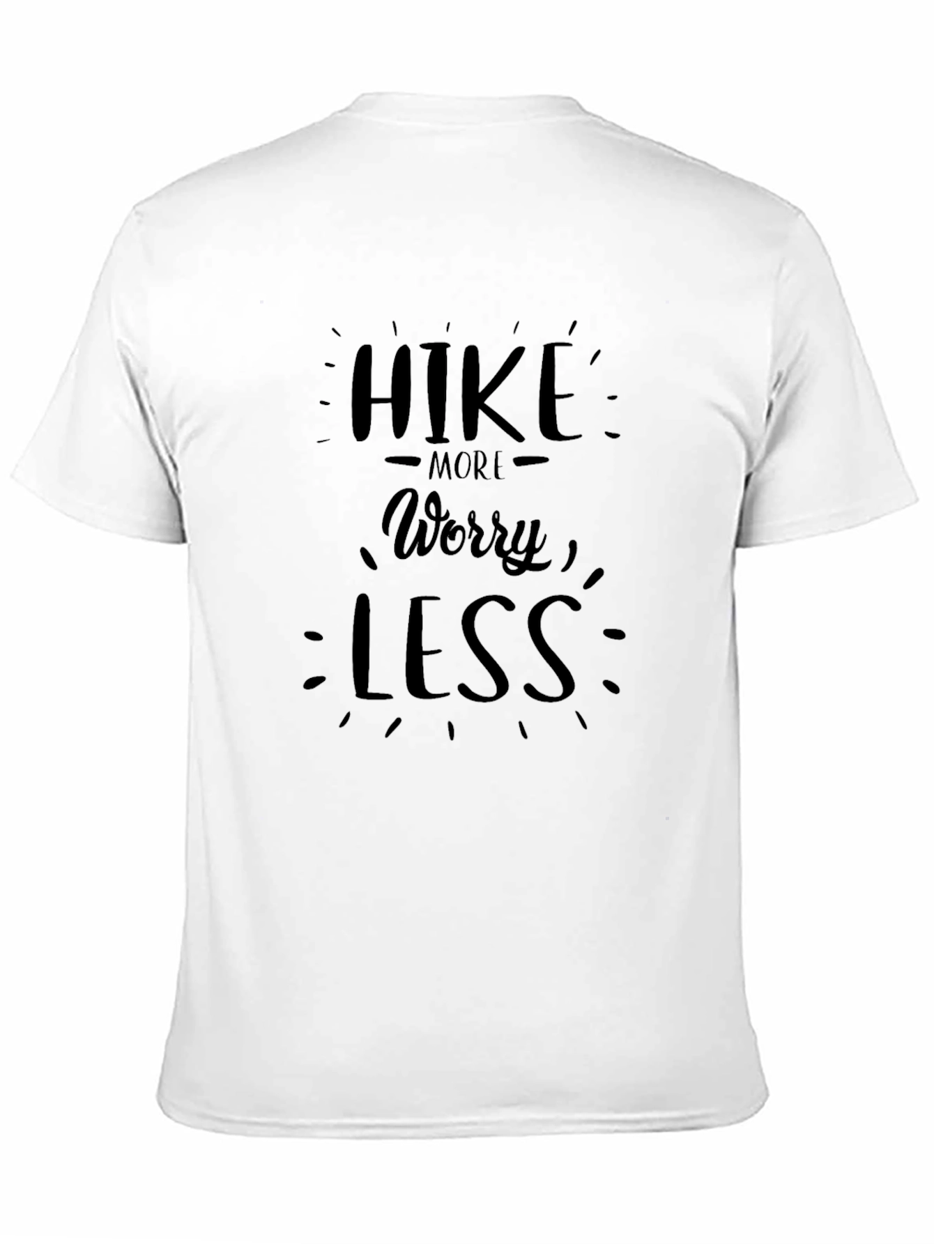 Hike More Worry Less Graphic T-Shirt