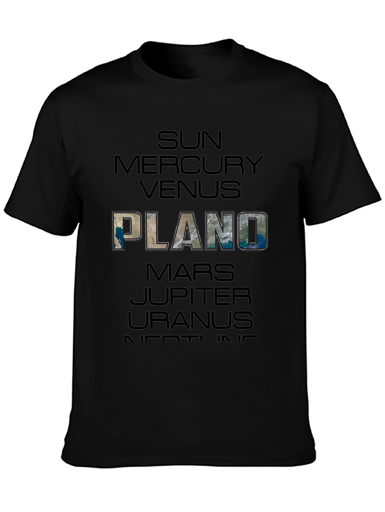 Planets T-Shirt - Solar System Graphic Tee