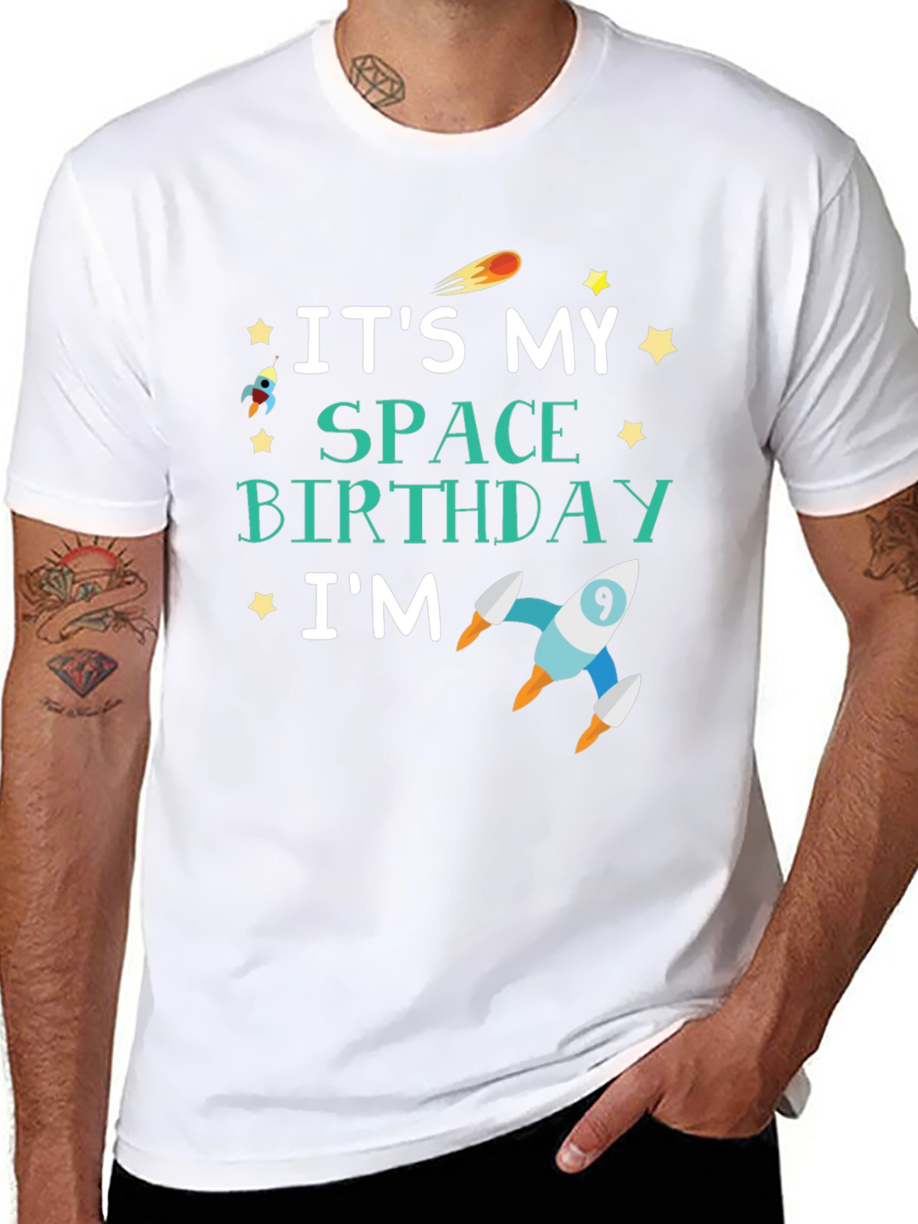 Space Birthday T-Shirt - Its My Space Birthday