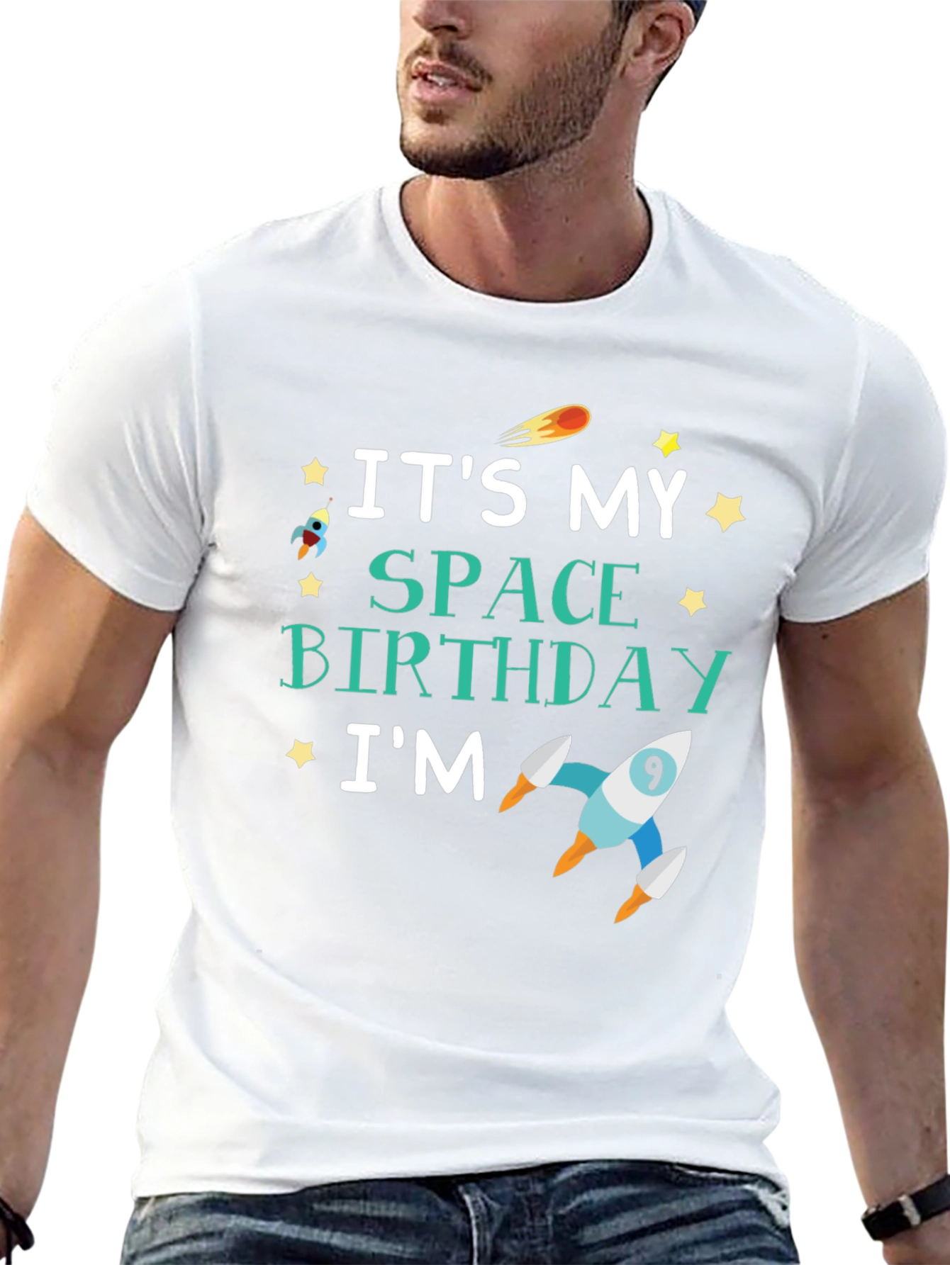 Space Birthday T-Shirt - Its My Space Birthday