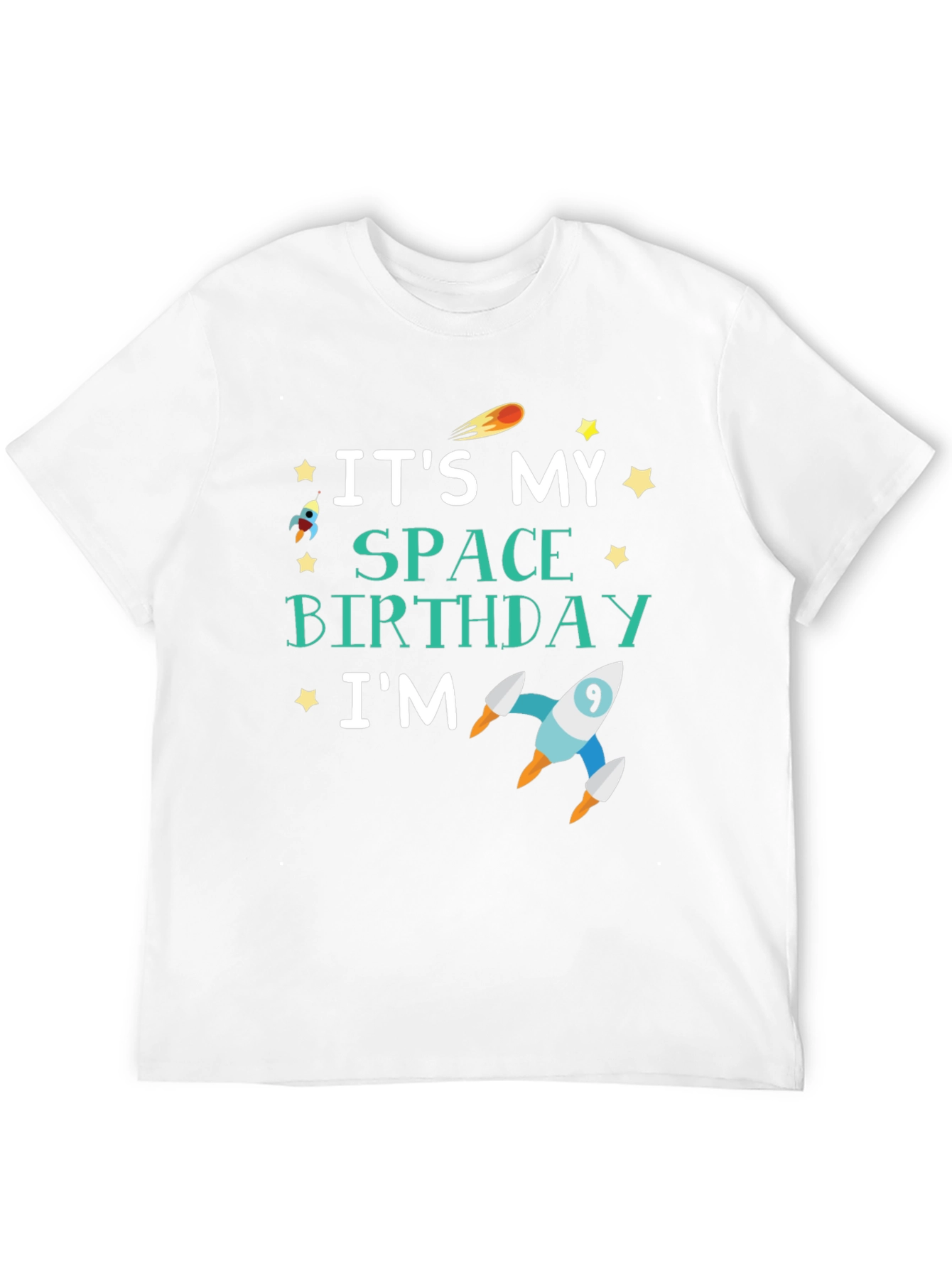 Space Birthday T-Shirt - Its My Space Birthday