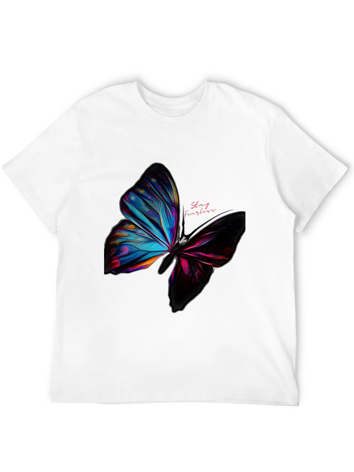 Butterfly Graphic Tee - Stay Fearless Design