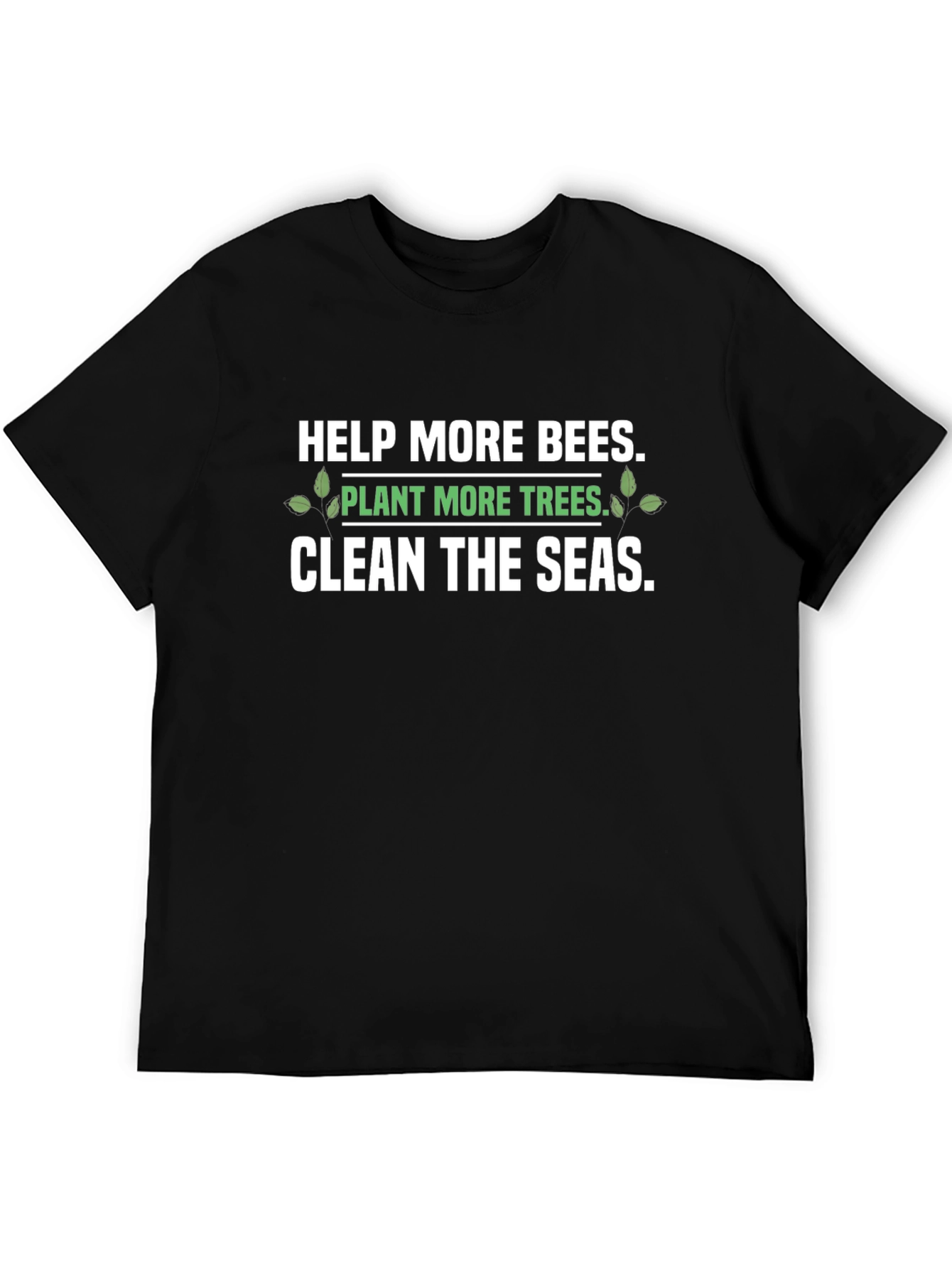 Eco-Friendly Graphic T-Shirt: Save the Bees Plant Trees