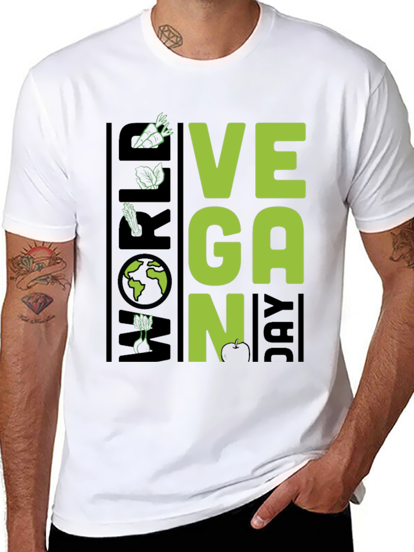 Vegan Day T-Shirt - Plant Based Lifestyle Tee