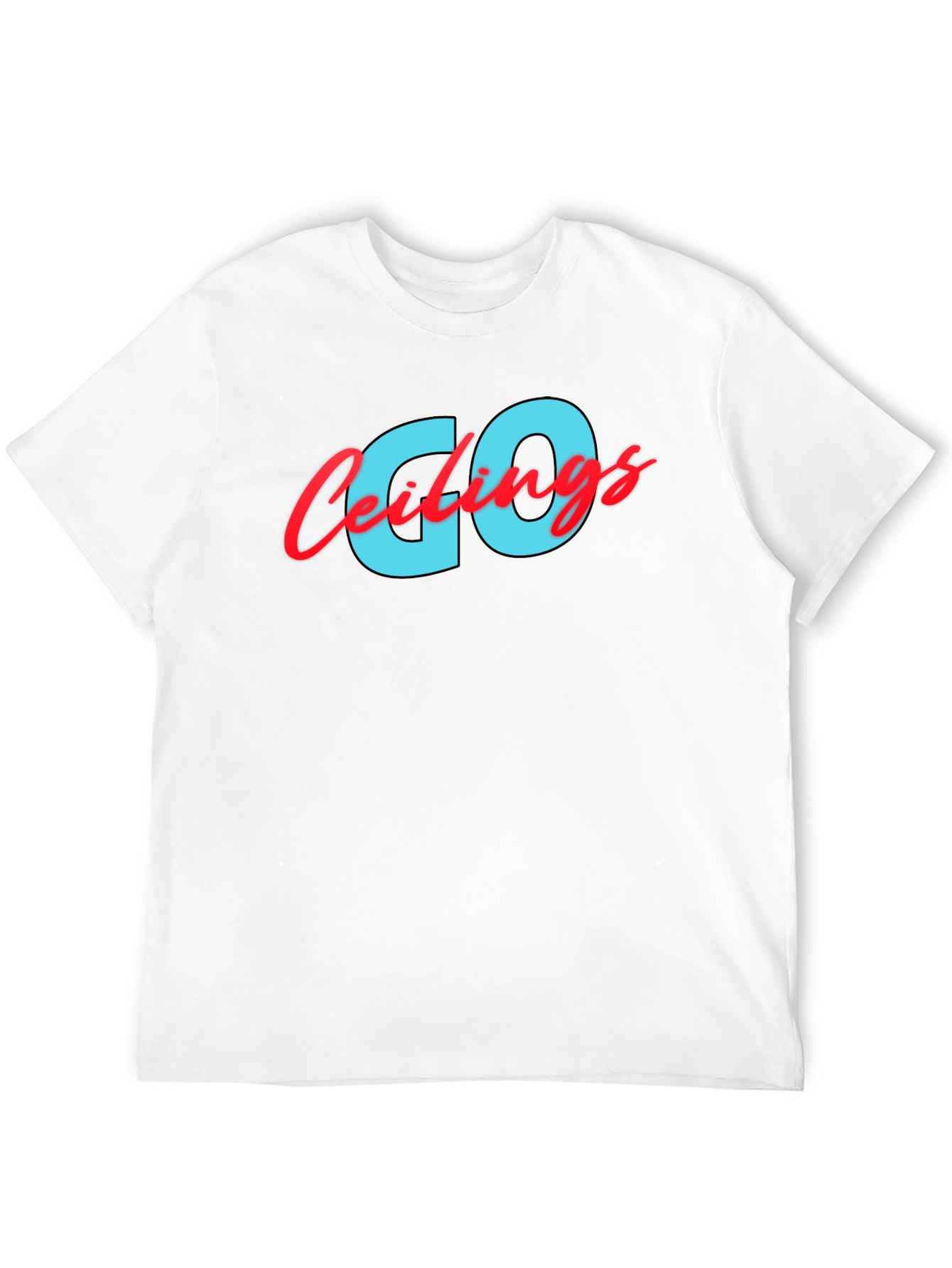 Go Ceilings Black Graphic Tee