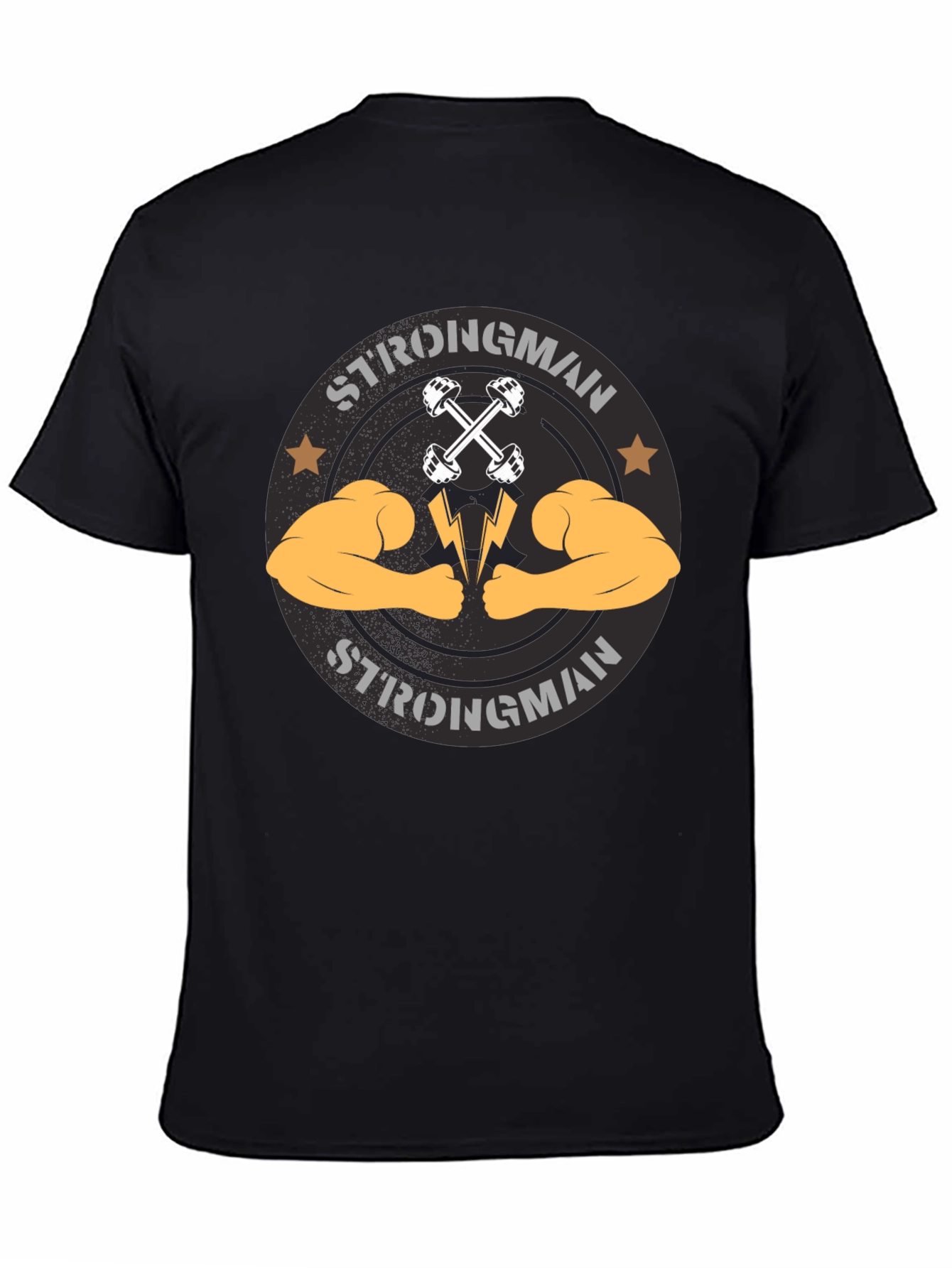 Strongman Graphic Tee - Bodybuilding T-Shirt