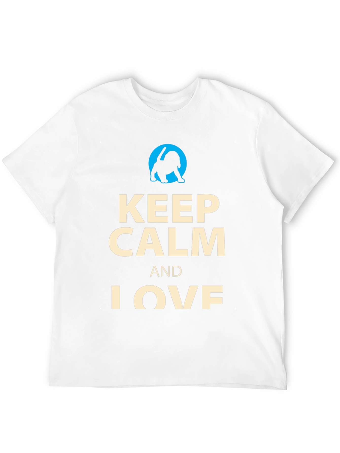 Keep Calm and Love Dogs T-Shirt