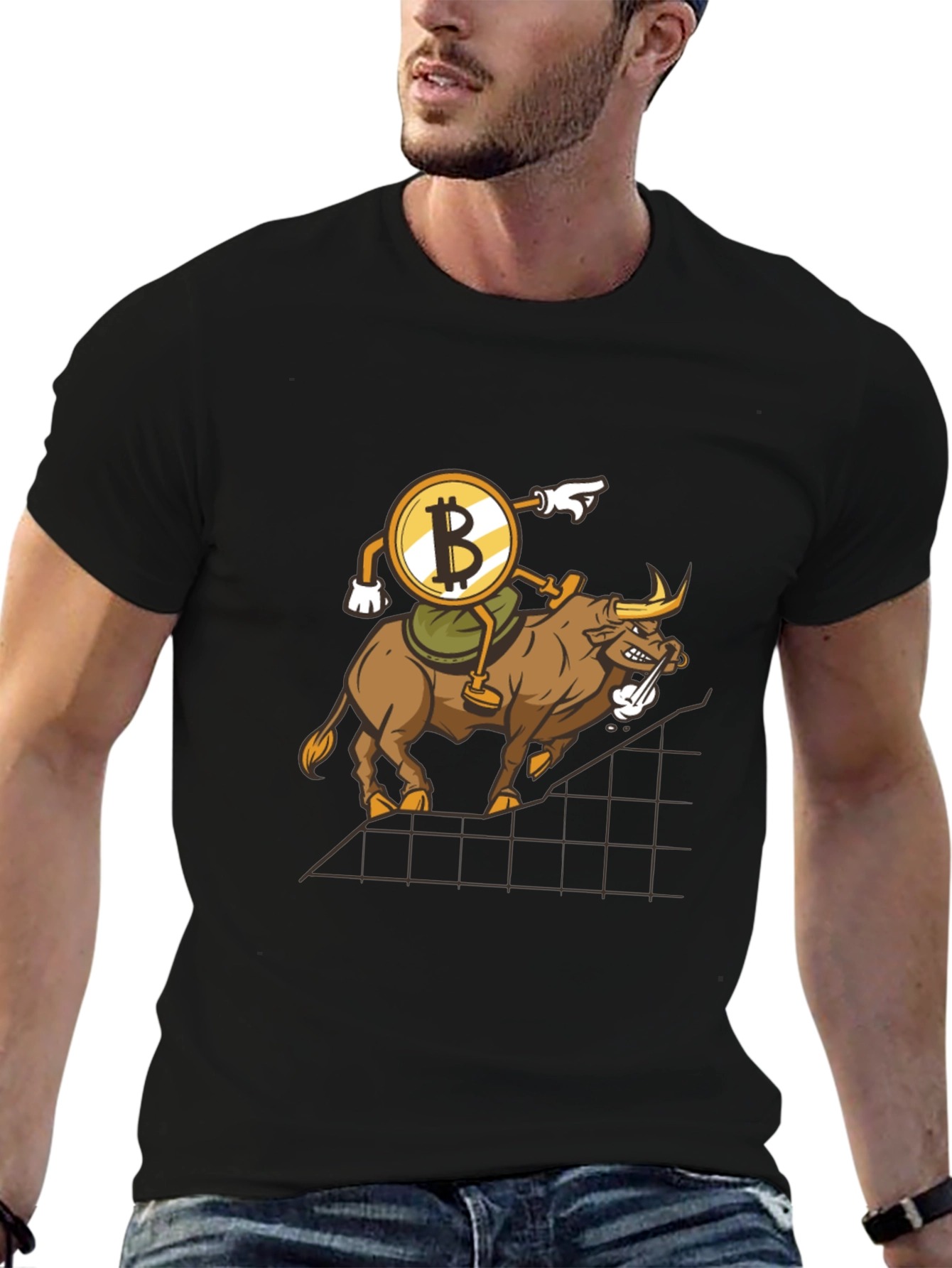 Bitcoin Bull Run T-Shirt - Crypto Trading Tee