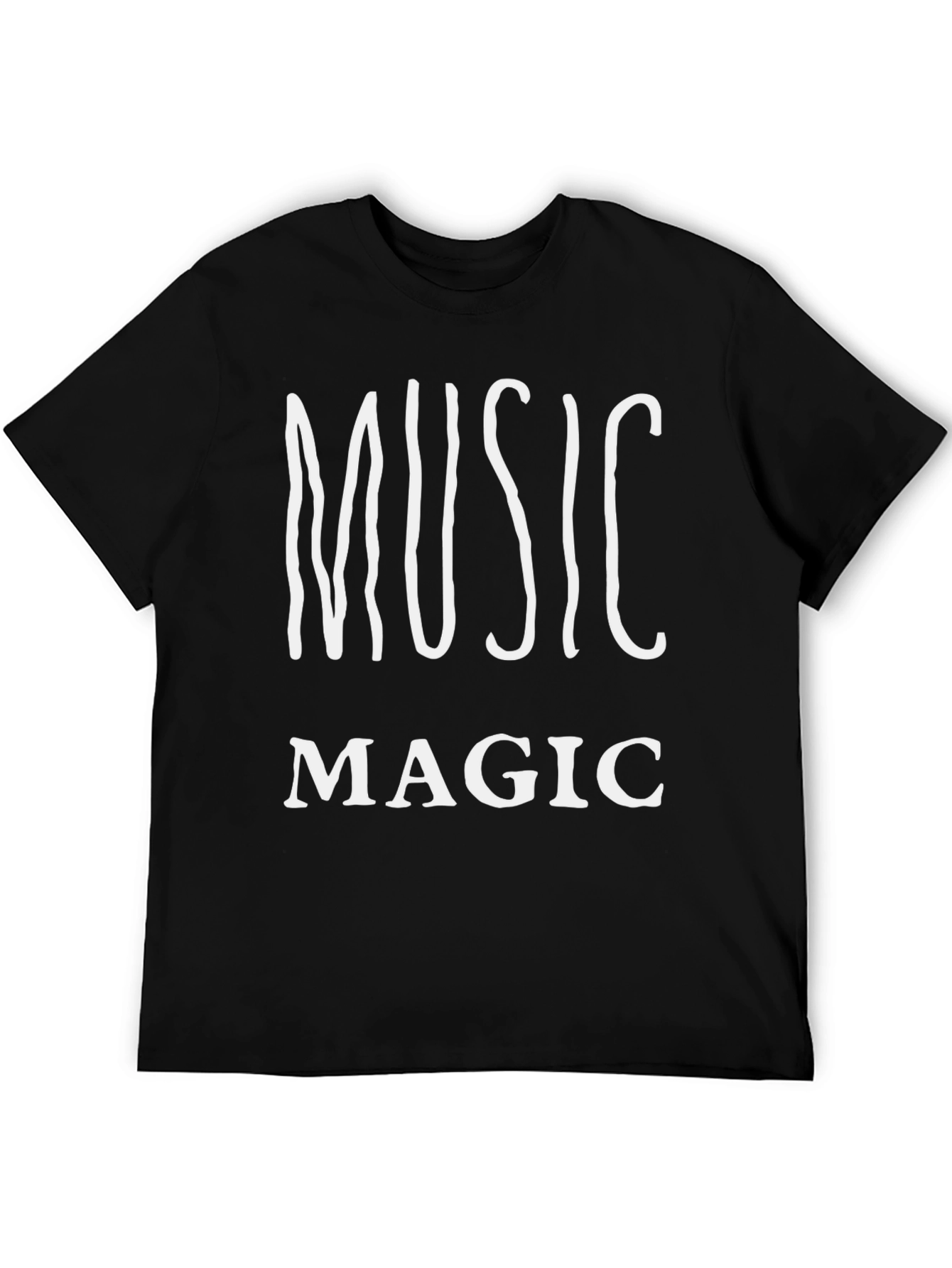 Music Magic Black Graphic Tee