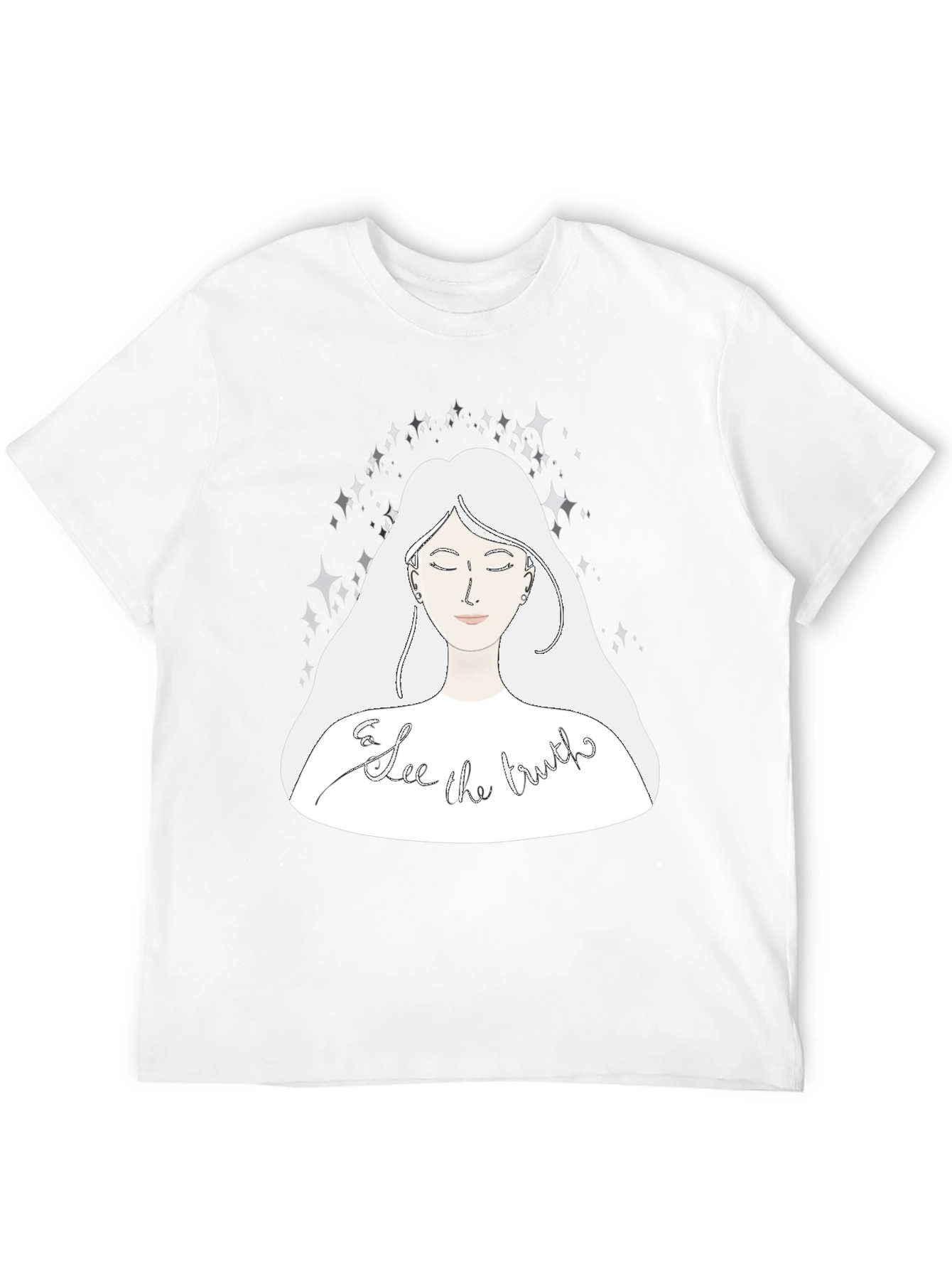 See The Truth Graphic Tee - Black