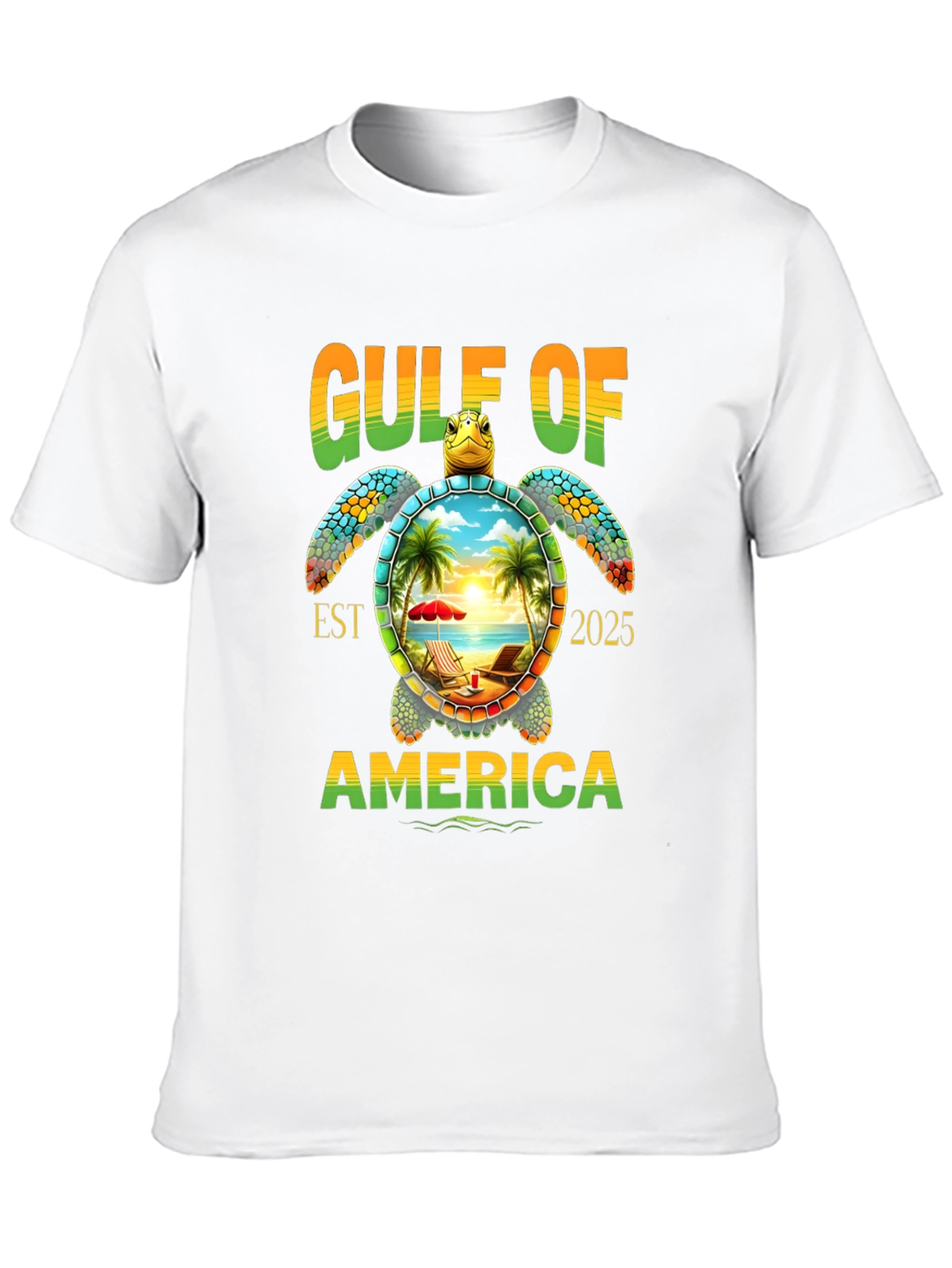 Gulf of America Turtle Graphic Tee