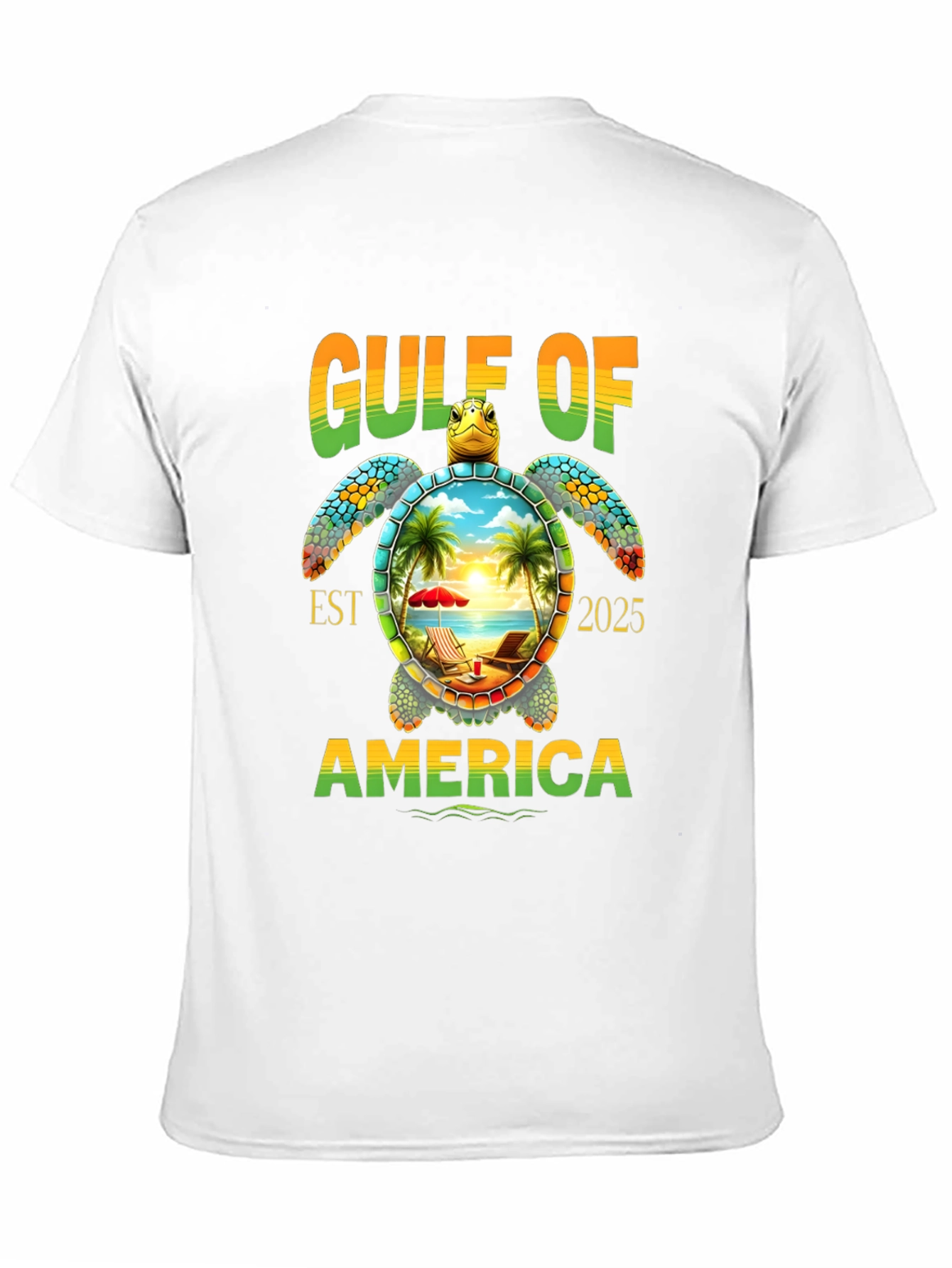 Gulf of America Turtle Graphic Tee