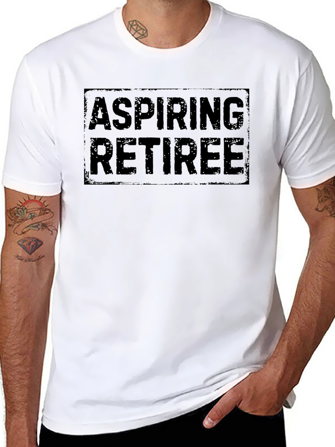 Aspiring Retiree Graphic T-Shirt
