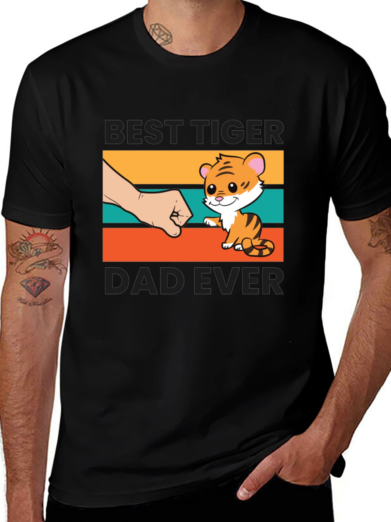 Best Tiger Dad Ever T-Shirt