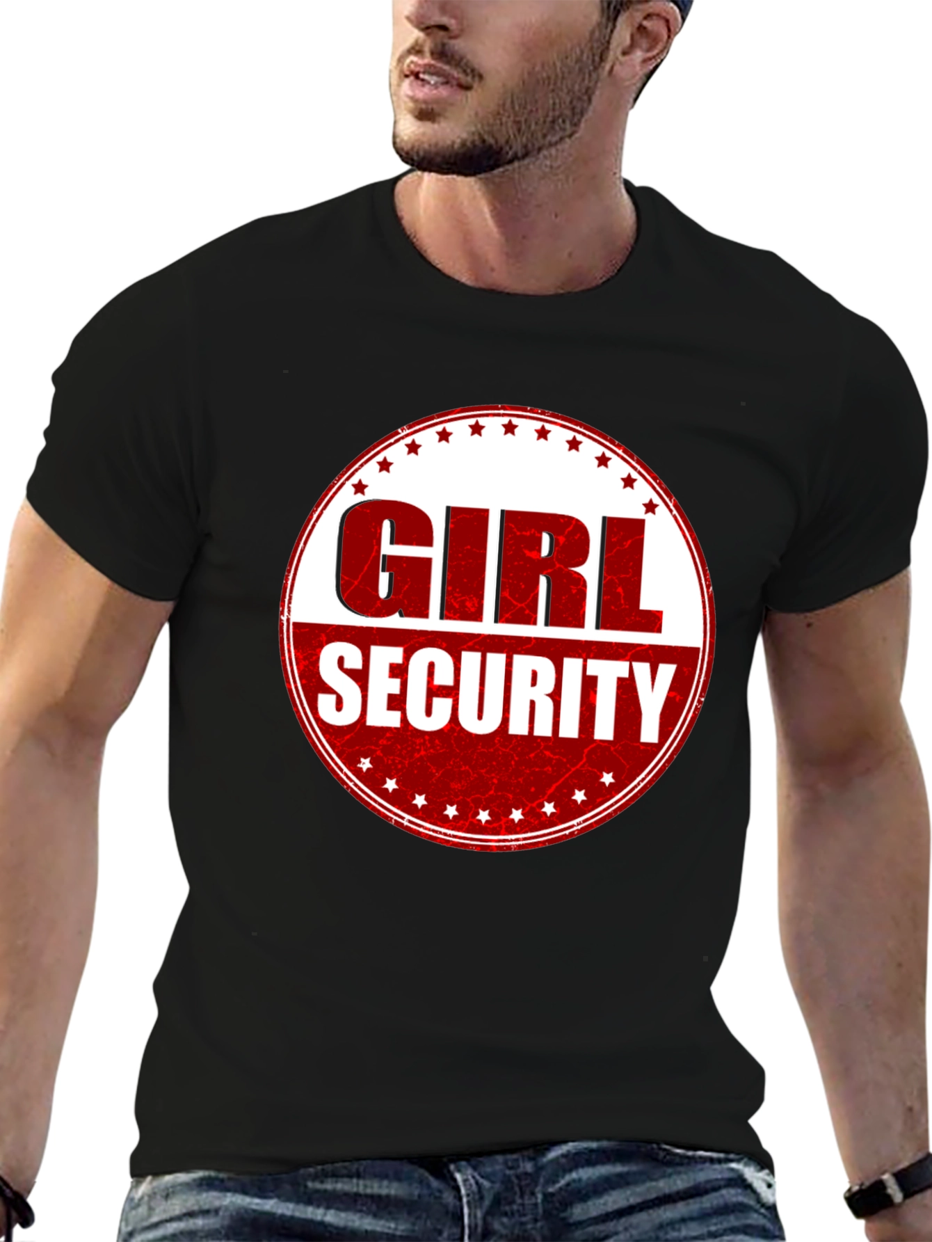 Girl Security T-Shirt - Funny Novelty Graphic Tee