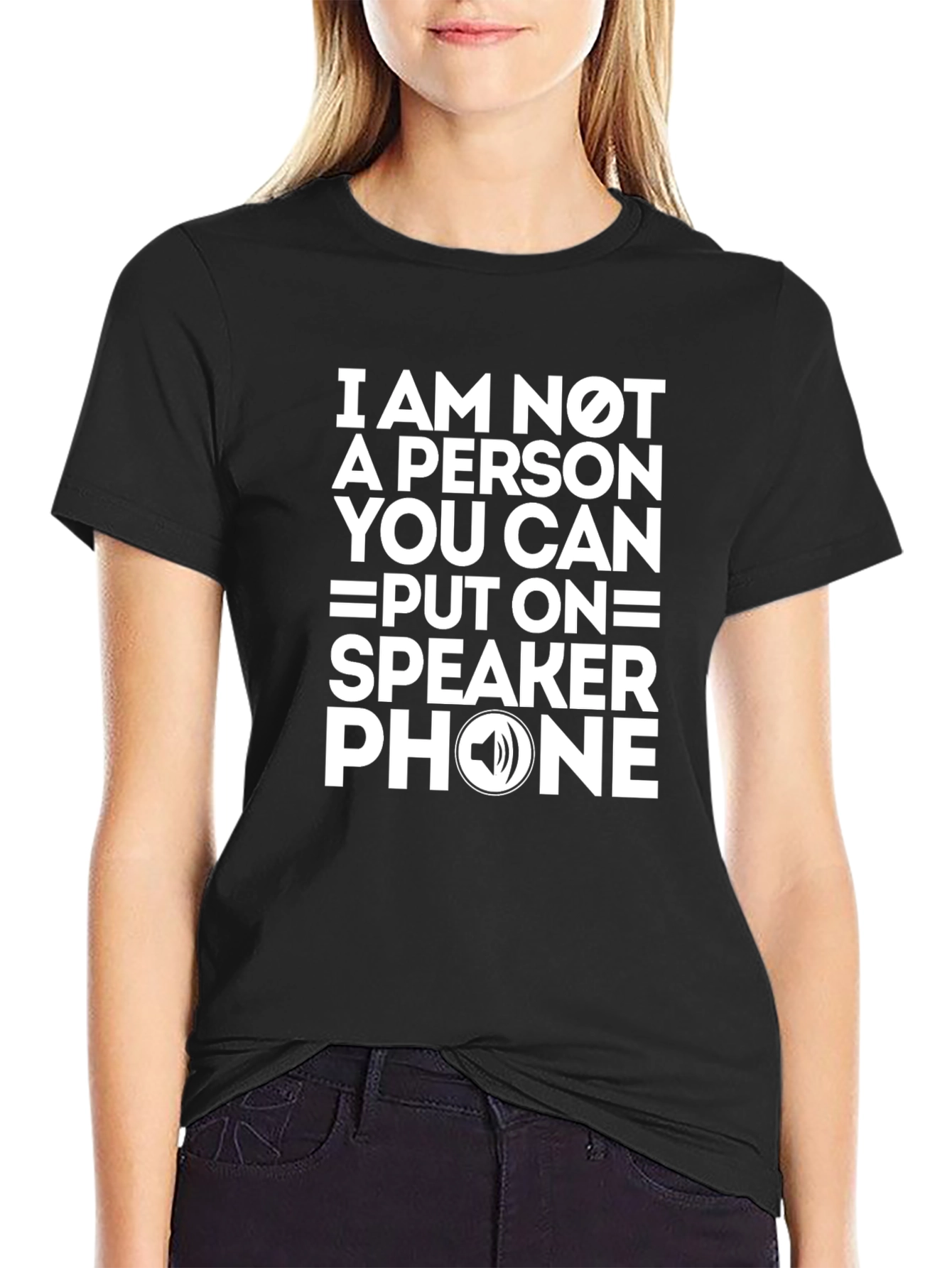 Speaker Phone T-Shirt - Funny Graphic Tee