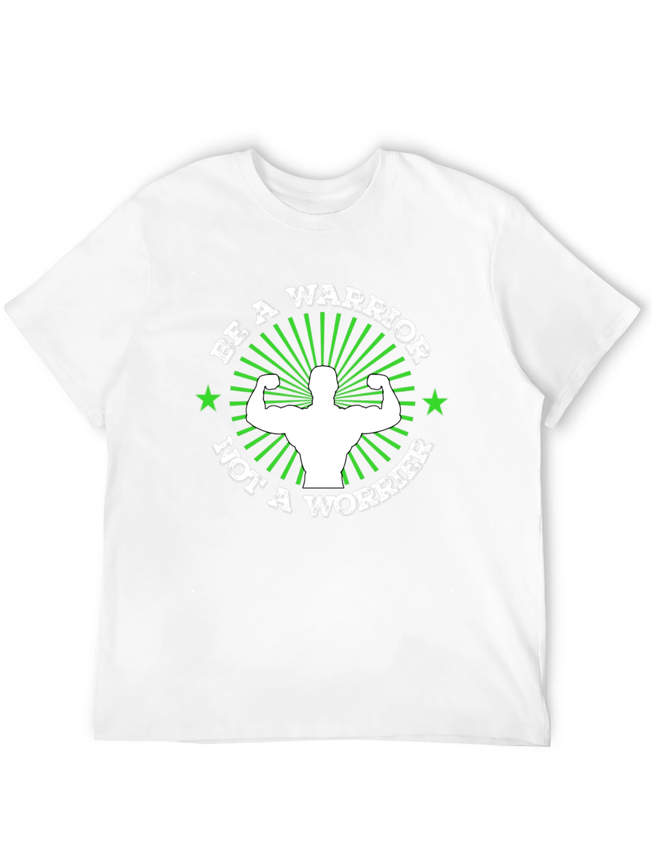 Be a Warrior T-Shirt - Motivational Fitness Tee