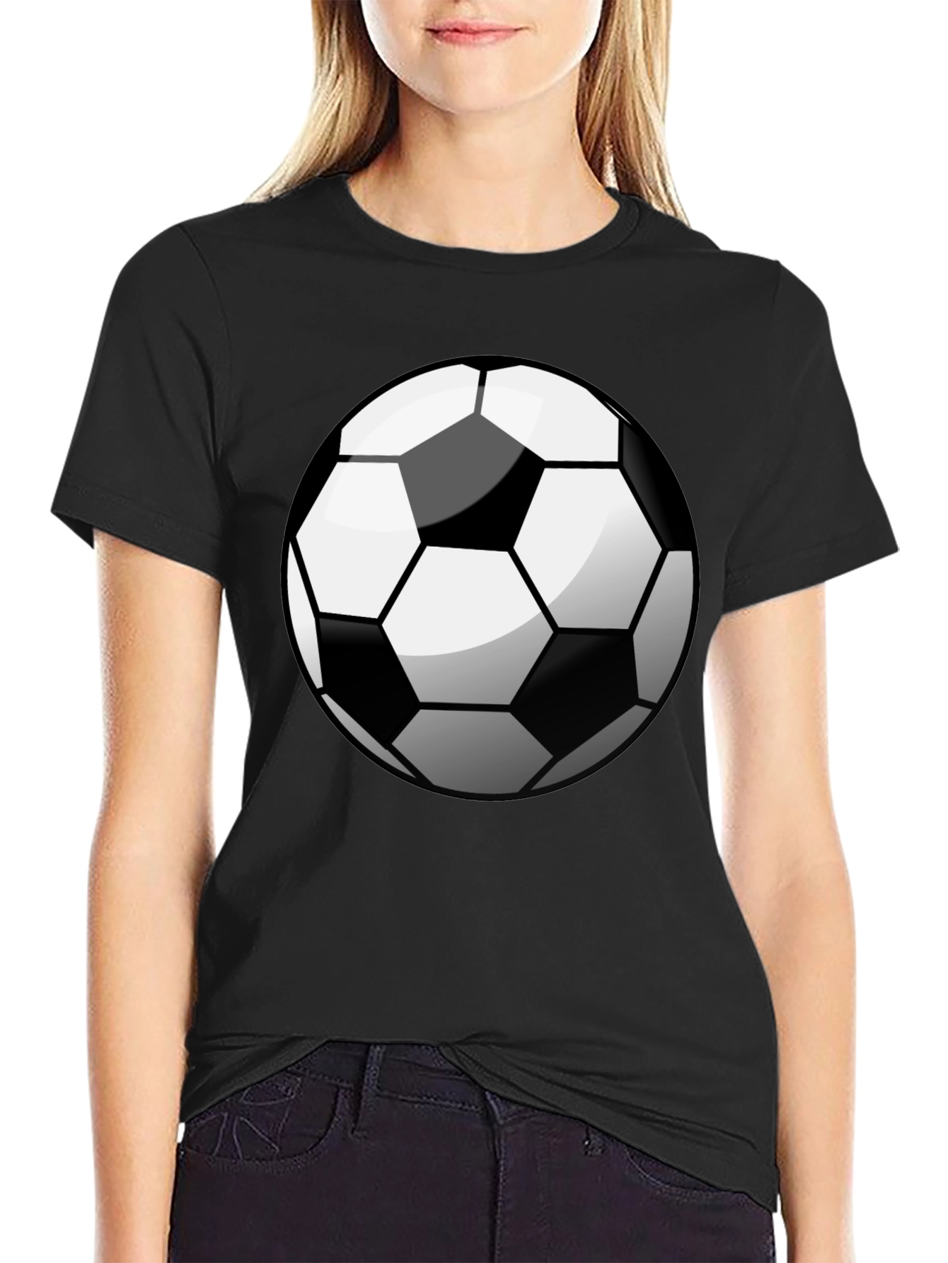 Soccer Ball Graphic T-Shirt