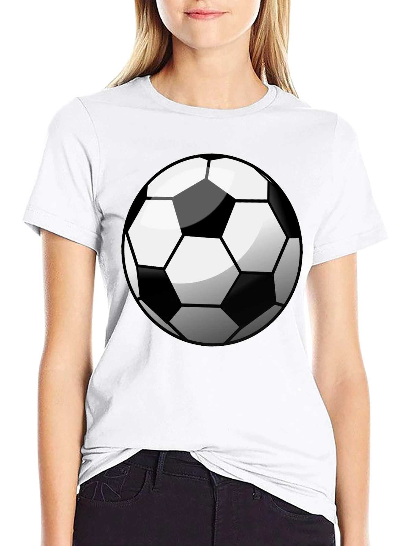 Soccer Ball Graphic T-Shirt