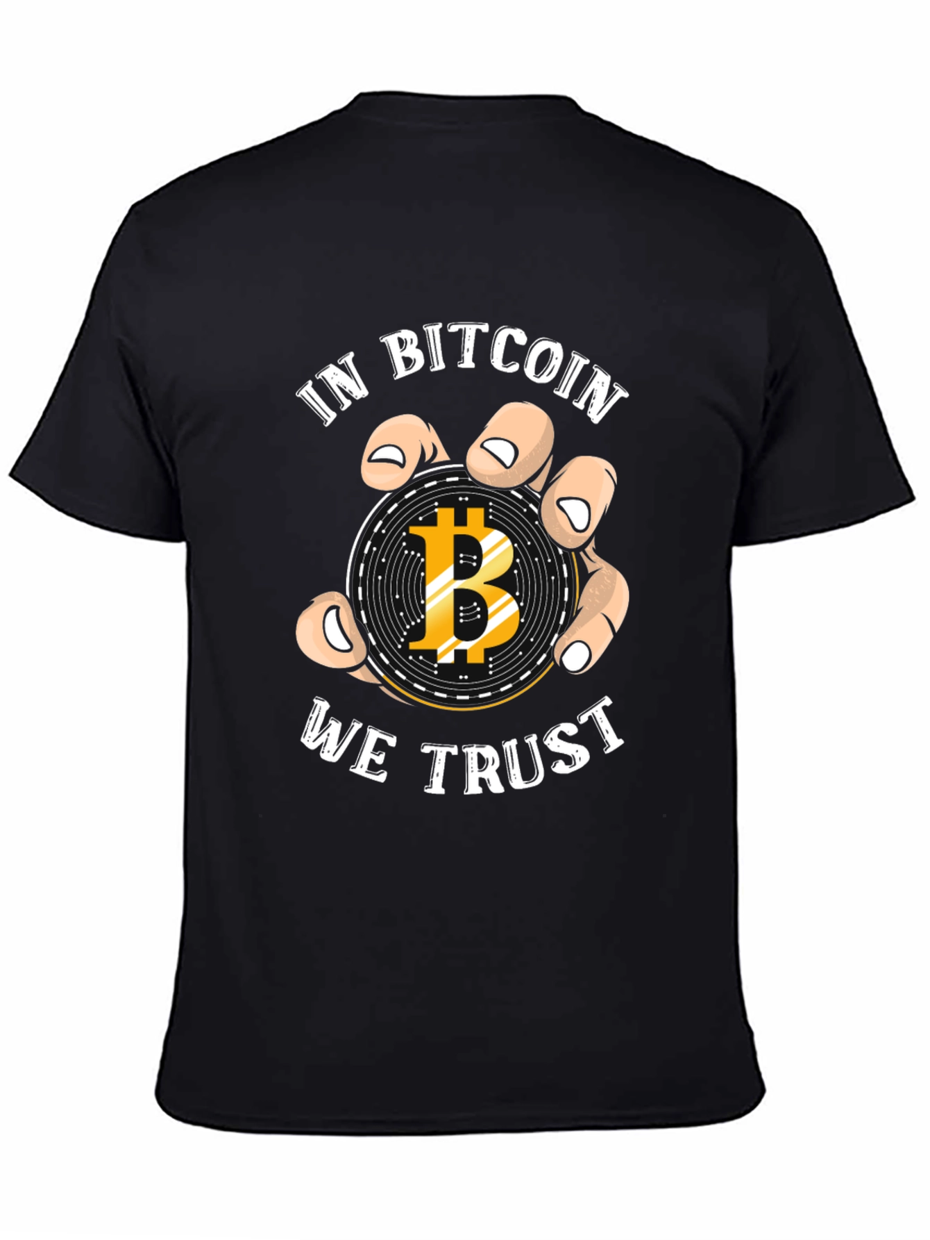 Bitcoin Trust T-Shirt Crypto Currency BTC