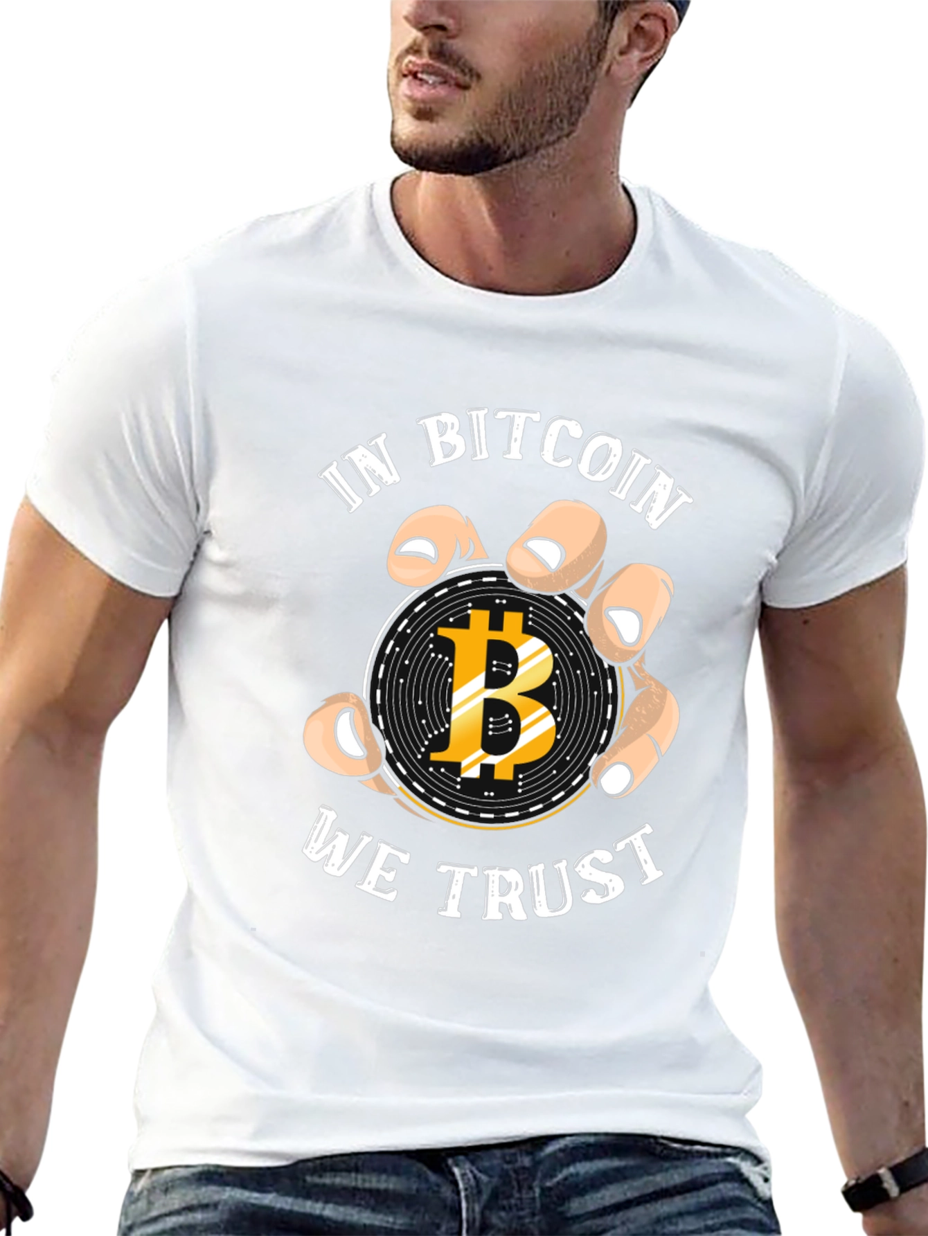 Bitcoin Trust T-Shirt Crypto Currency BTC