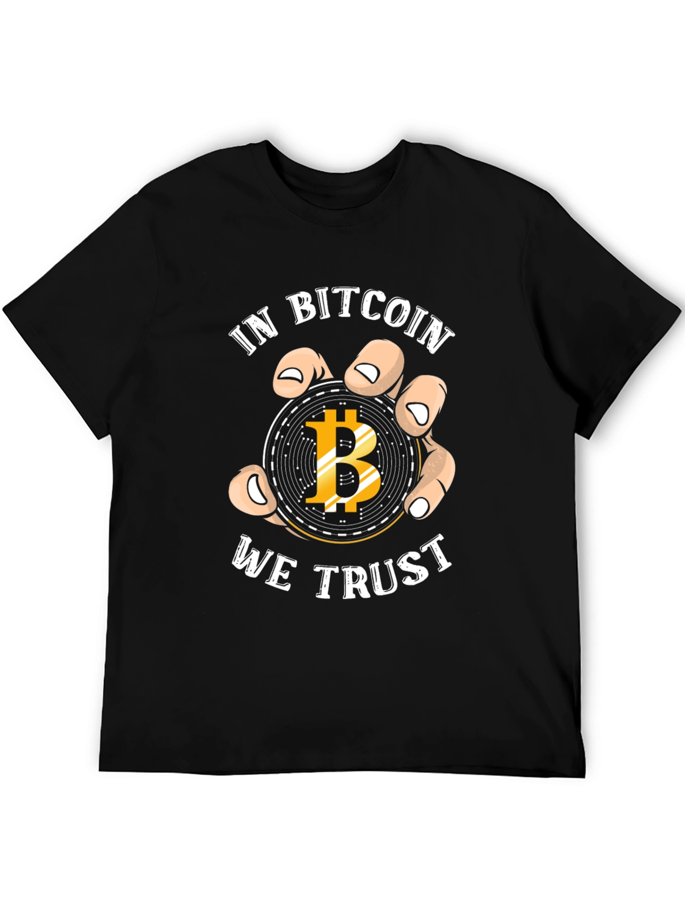 Bitcoin Trust T-Shirt Crypto Currency BTC