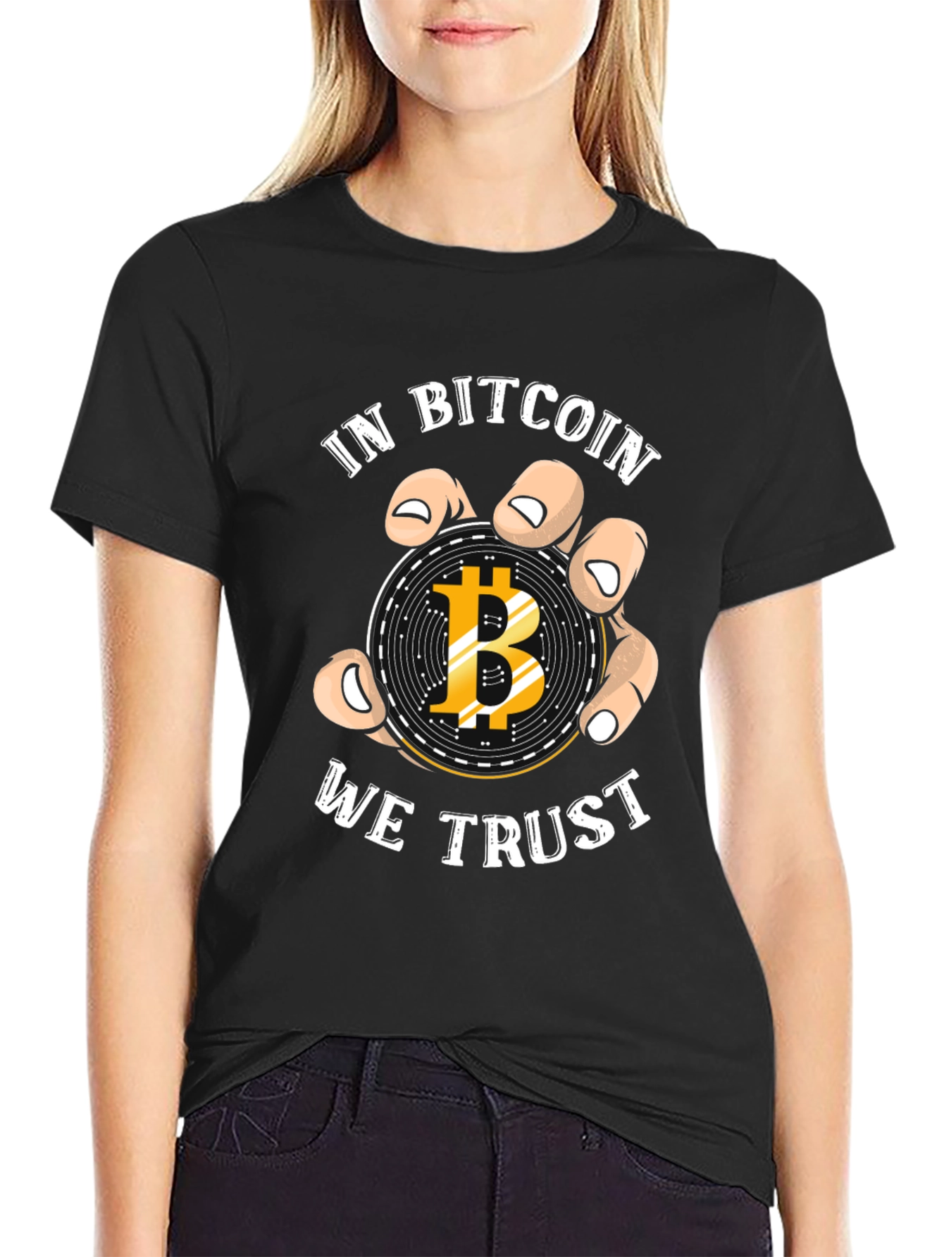 Bitcoin Trust T-Shirt Crypto Currency BTC