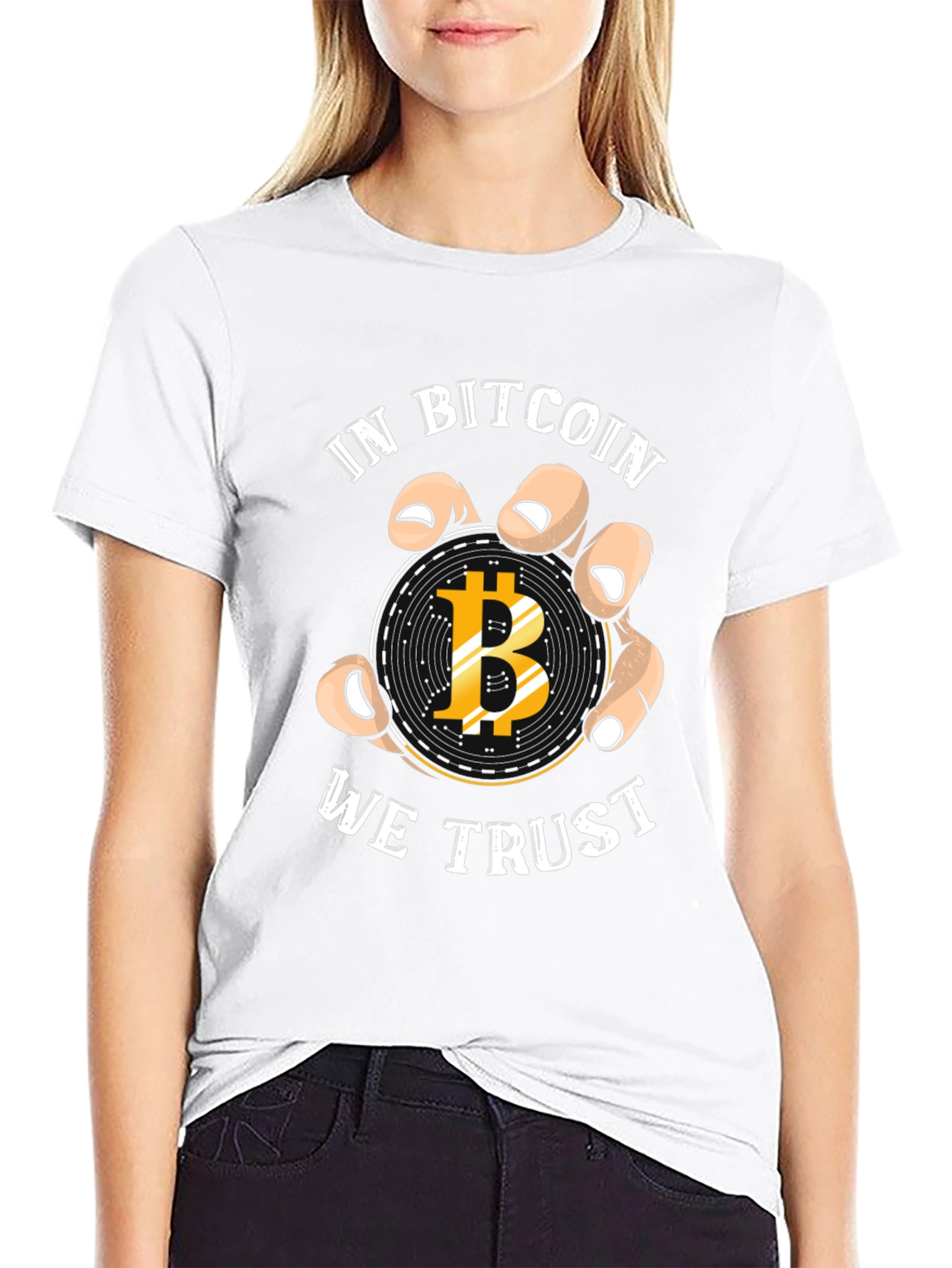 Bitcoin Trust T-Shirt Crypto Currency BTC