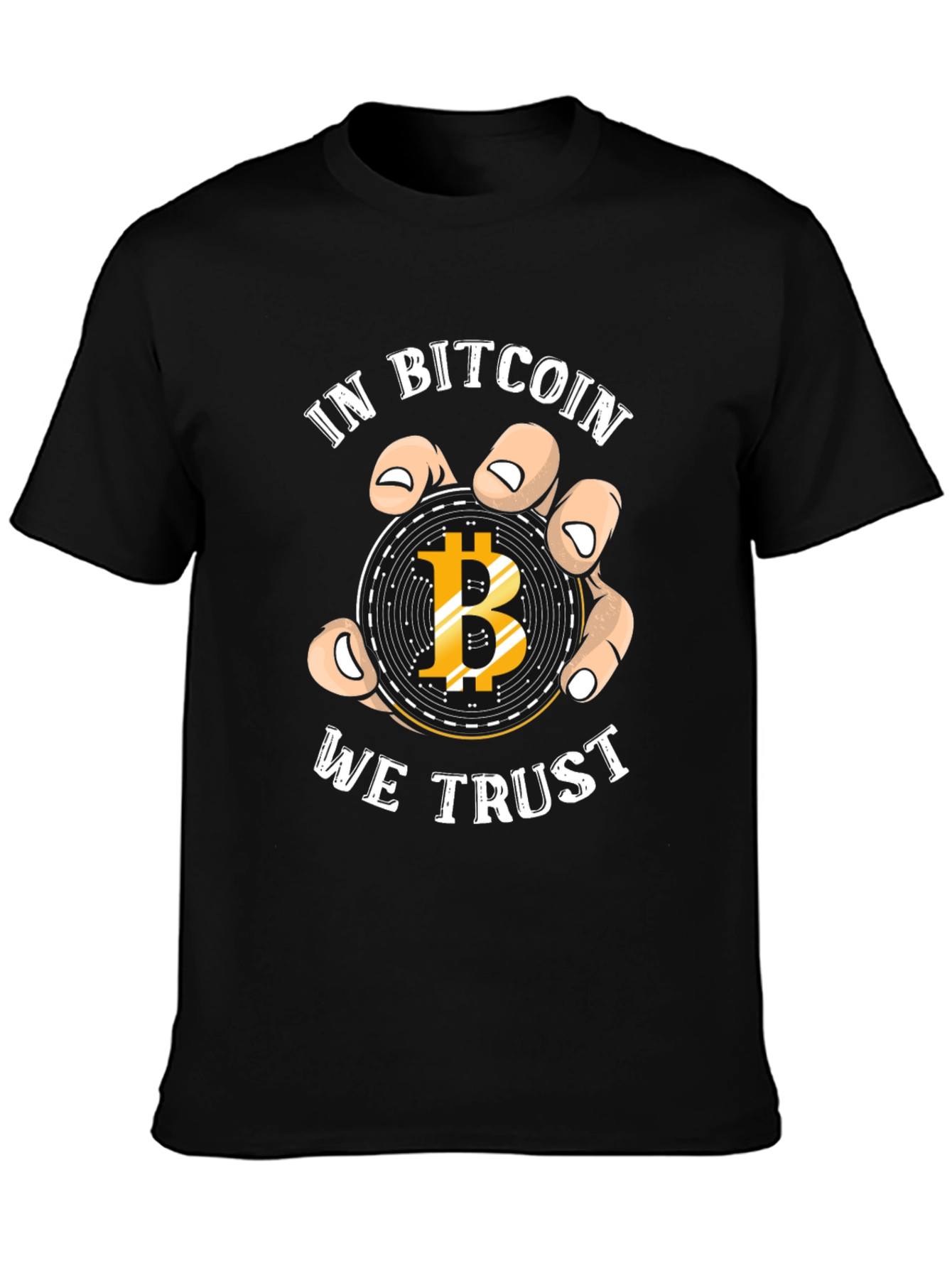 Bitcoin Trust T-Shirt Crypto Currency BTC