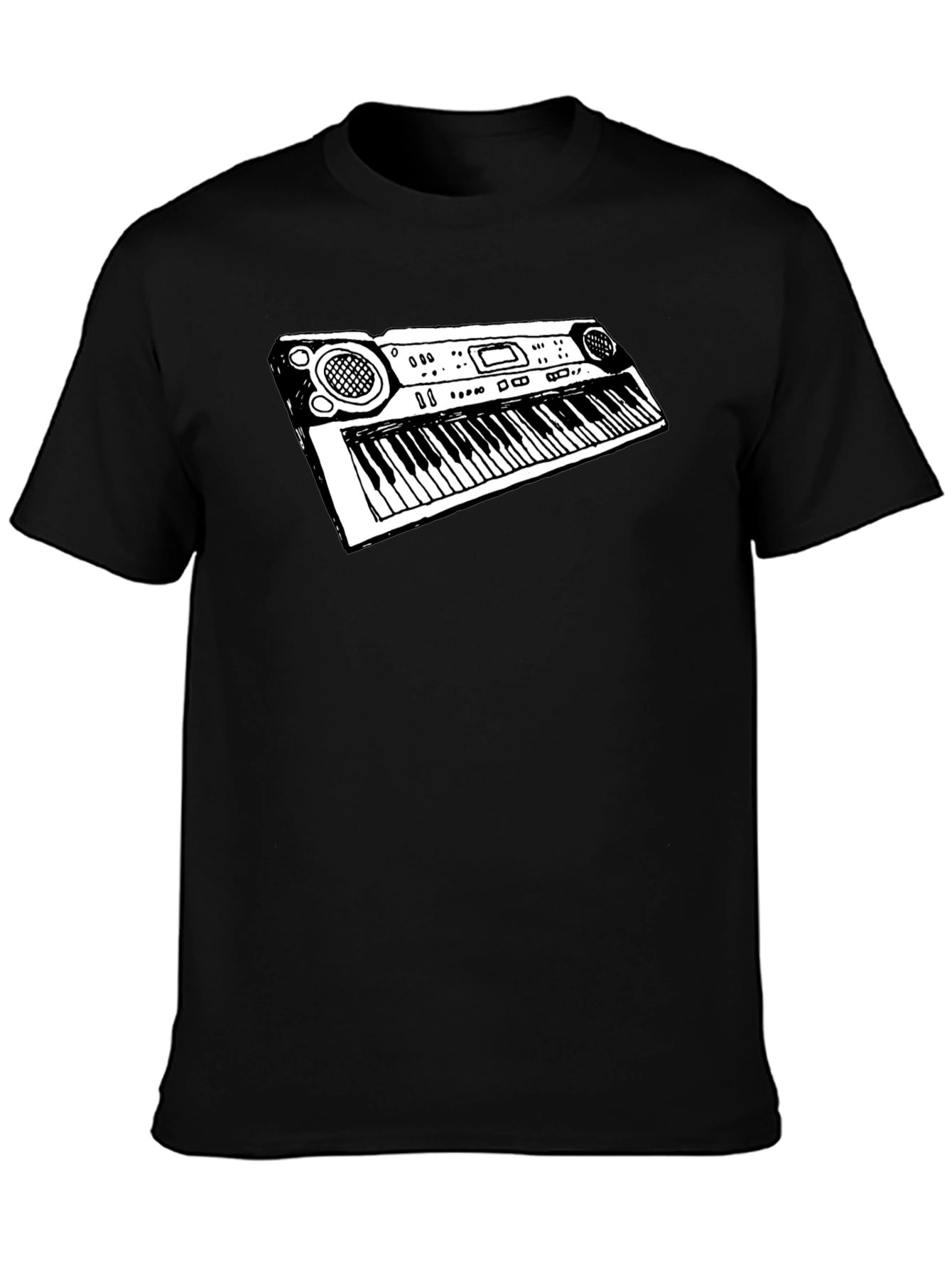 Keyboard T-Shirt: Musicians Graphic Tee