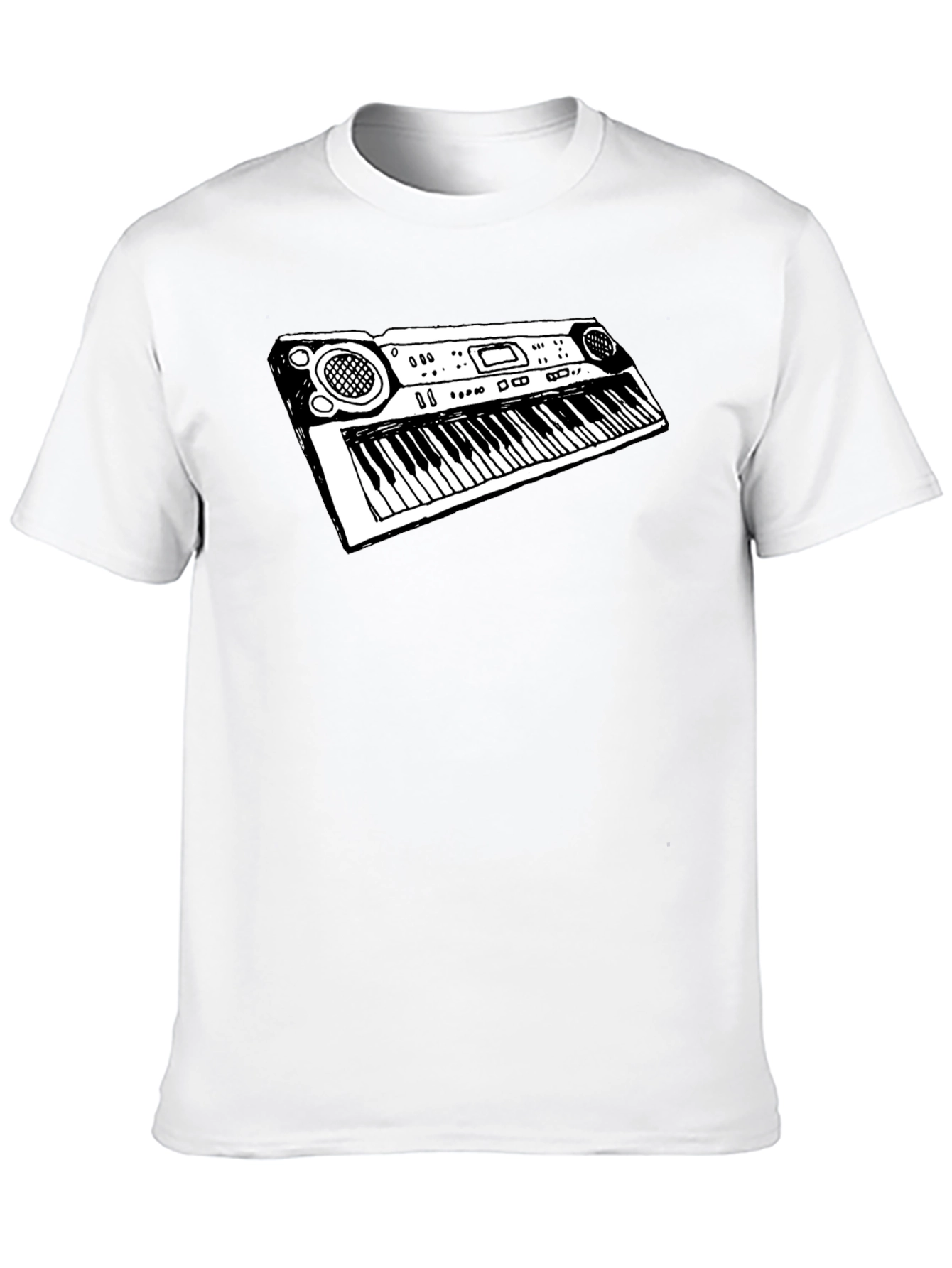 Keyboard T-Shirt: Musicians Graphic Tee