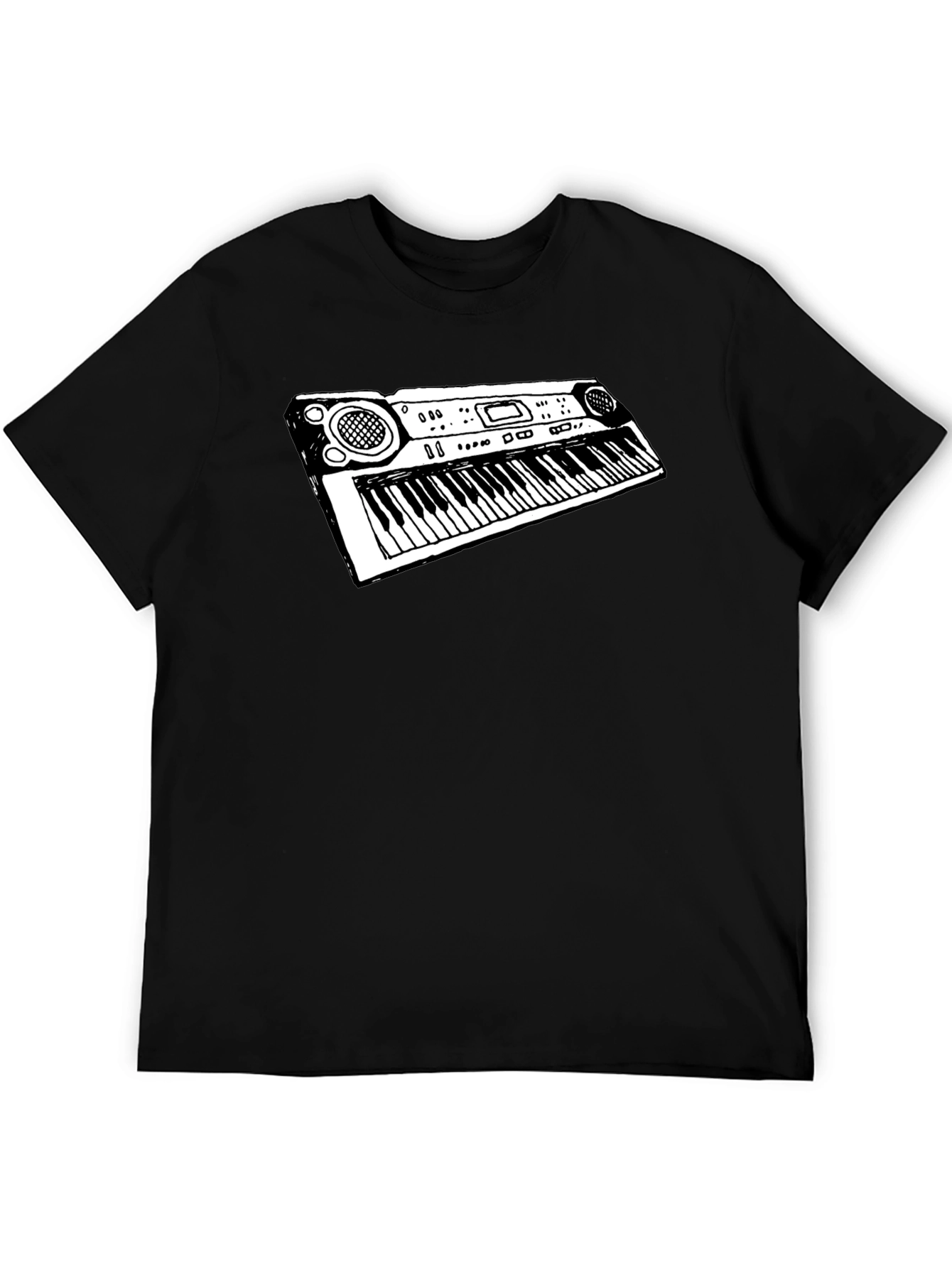 Keyboard T-Shirt: Musicians Graphic Tee