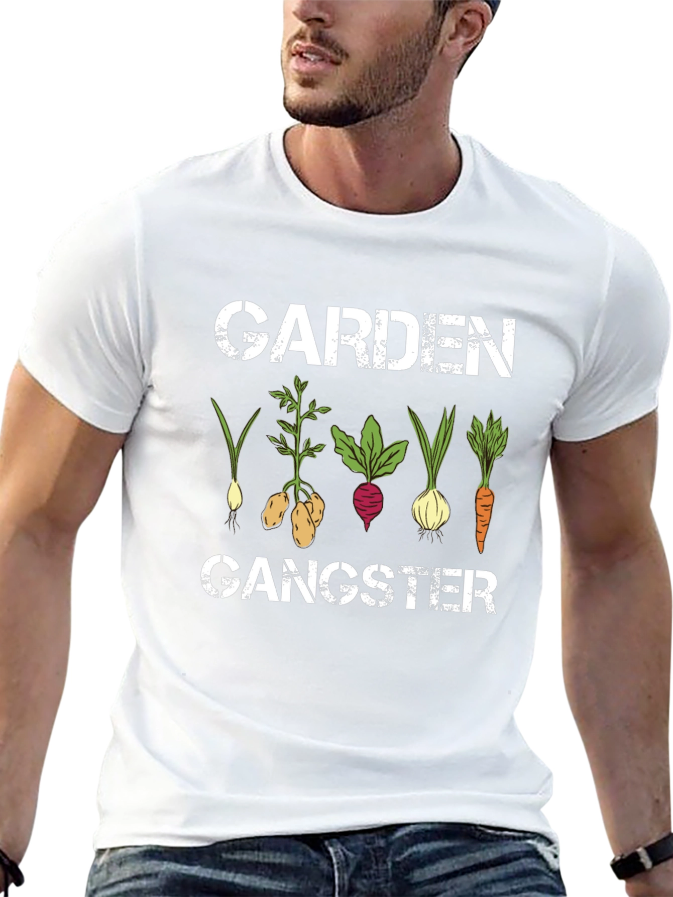 Garden Gangster Tee - Funny Gardener Shirt