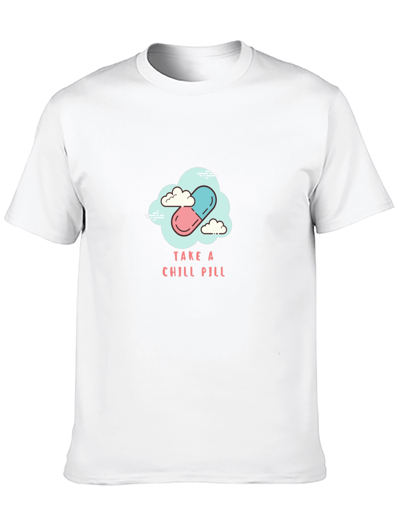 Chill Pill Graphic Tee - Relax & Unwind
