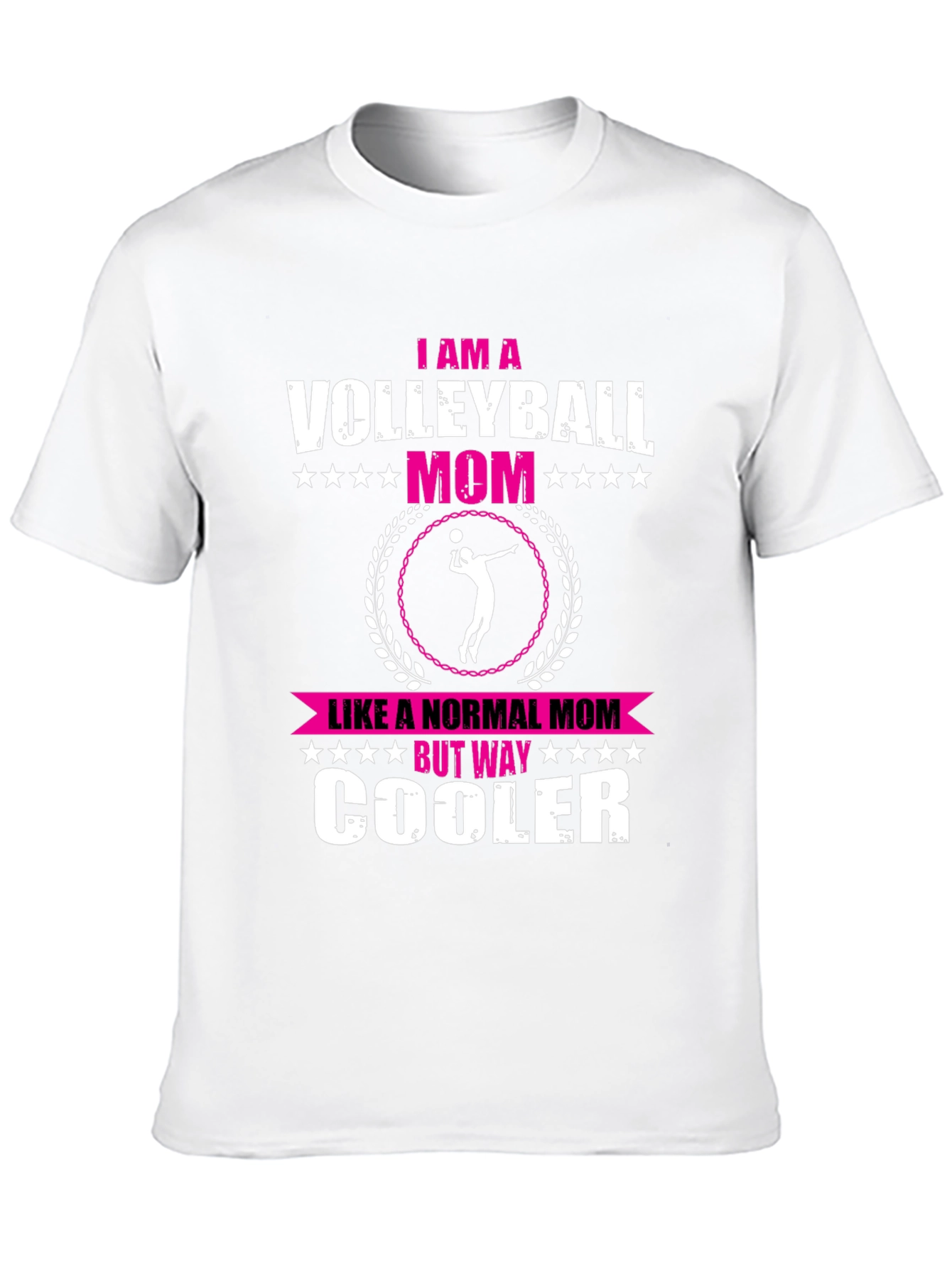 Volleyball Mom Graphic Tee - Unique & Cool