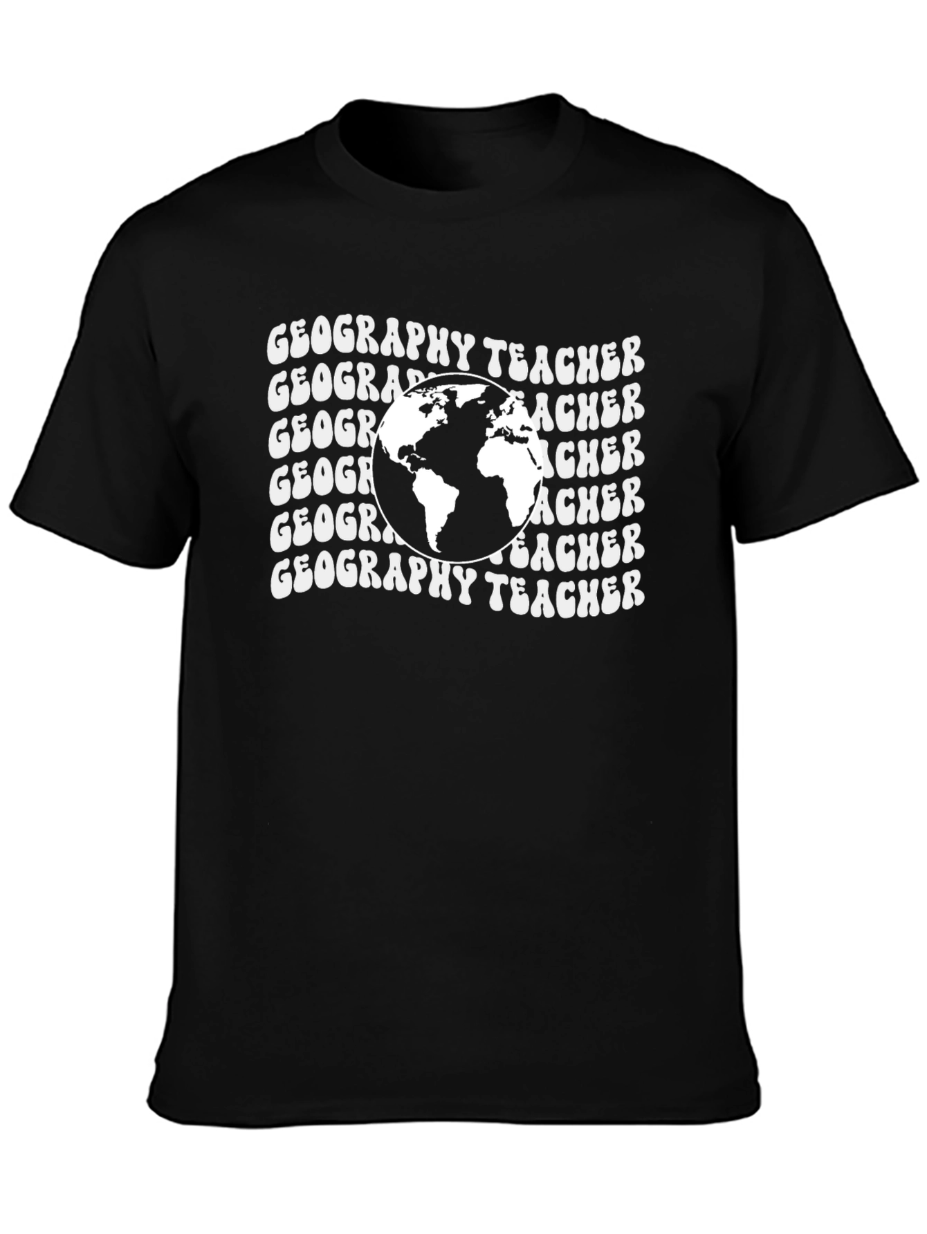 Geography Teacher T-Shirt - Earth Graphic Tee
